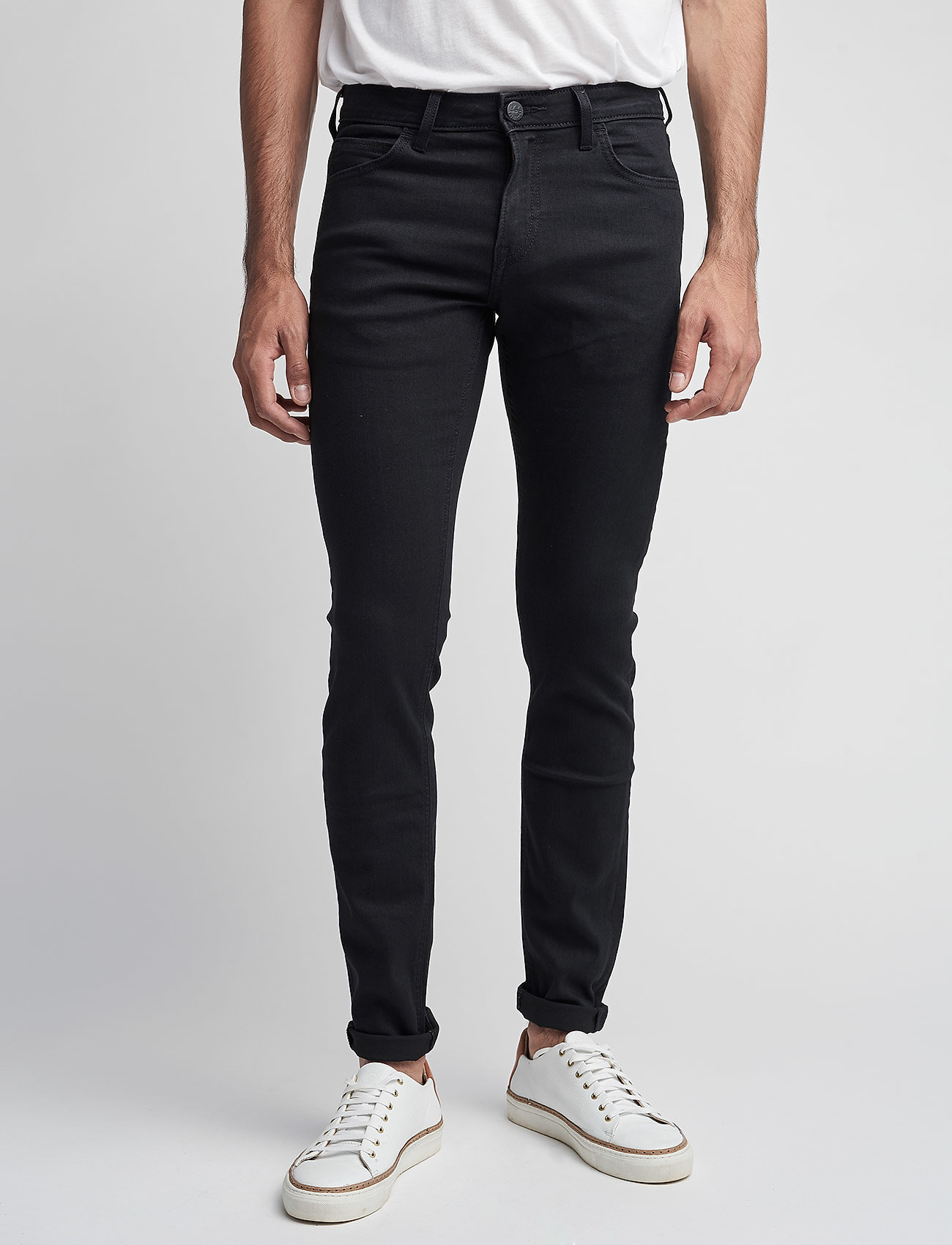Lee Jeans MALONE - Denimkläder - BLACK RINSE / black