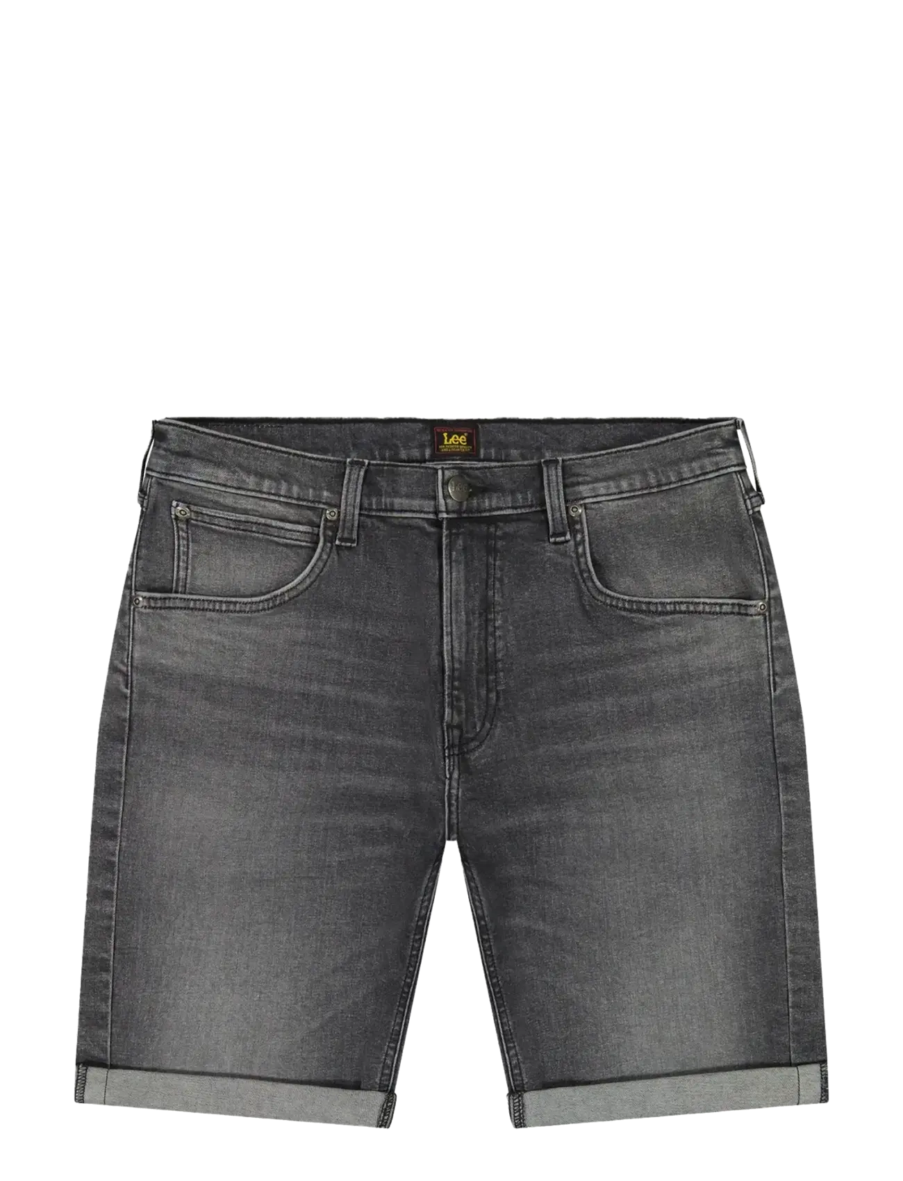 Lee Jeans 5 POCKET SHORT - Shorts - FADED TRAIL / grey