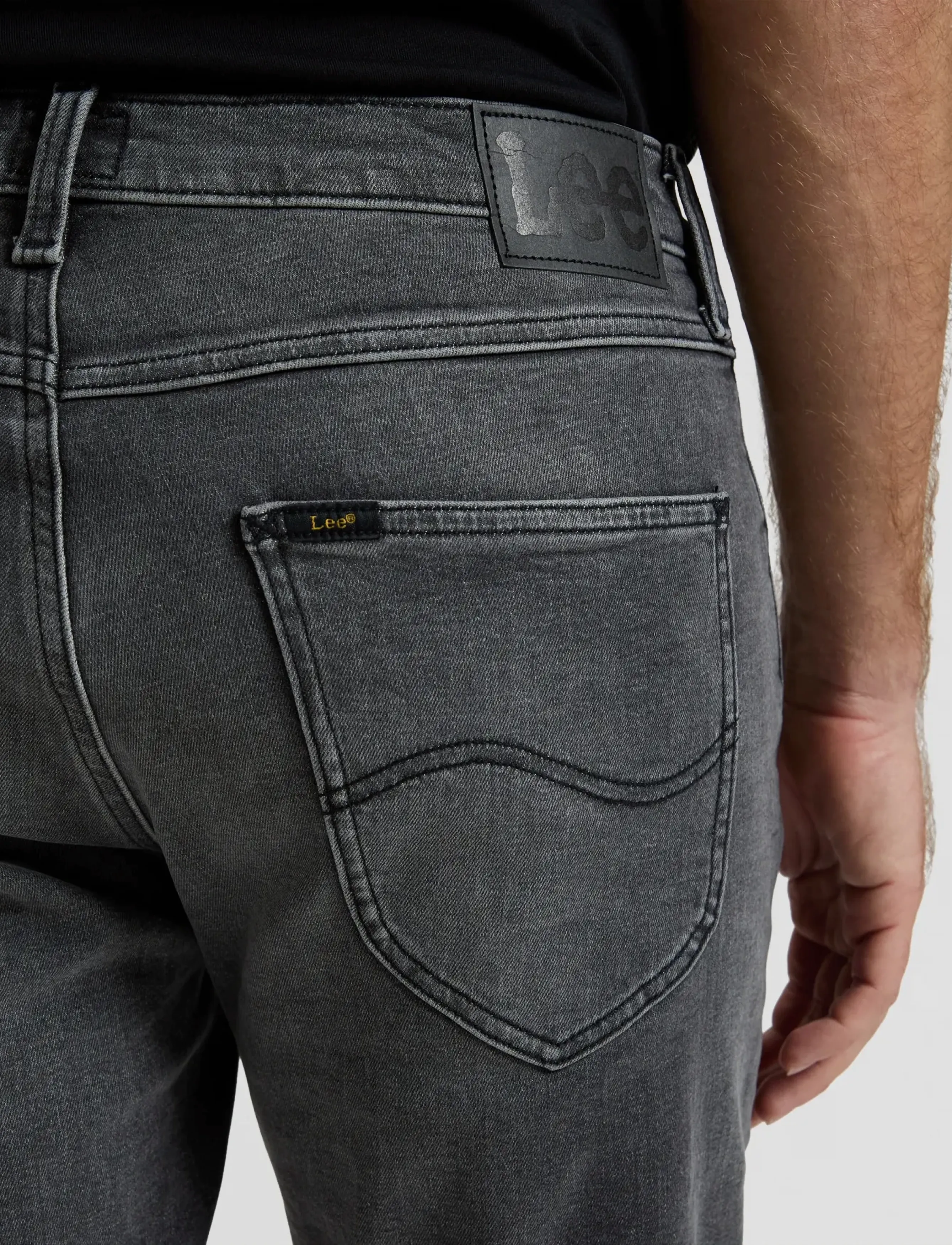 Lee Jeans - 5 POCKET SHORT - herren - faded trail - 5