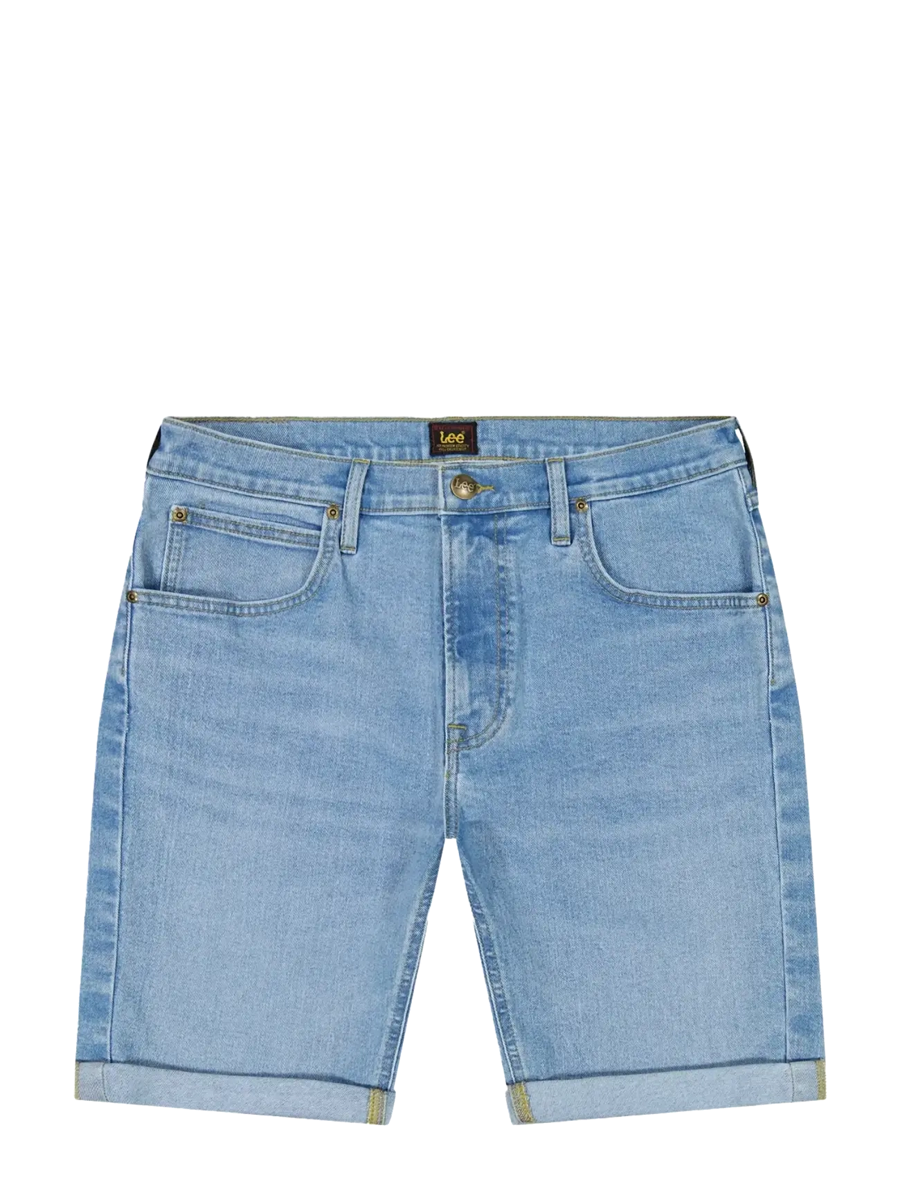 Lee Jeans 5 POCKET SHORT - Šorti - SUNSET CHILL / blue