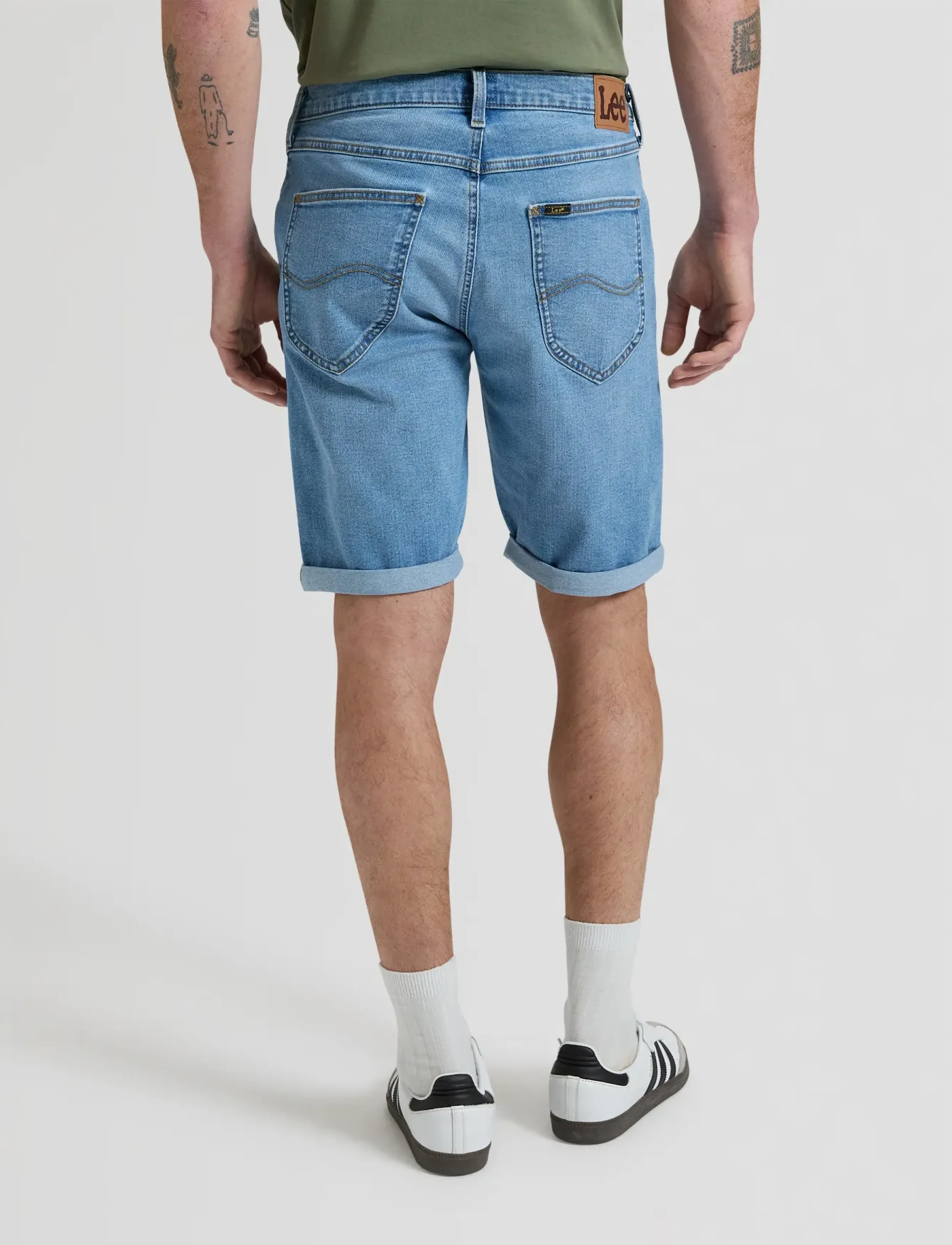Lee Jeans - 5 POCKET SHORT - män - sunset chill - 2