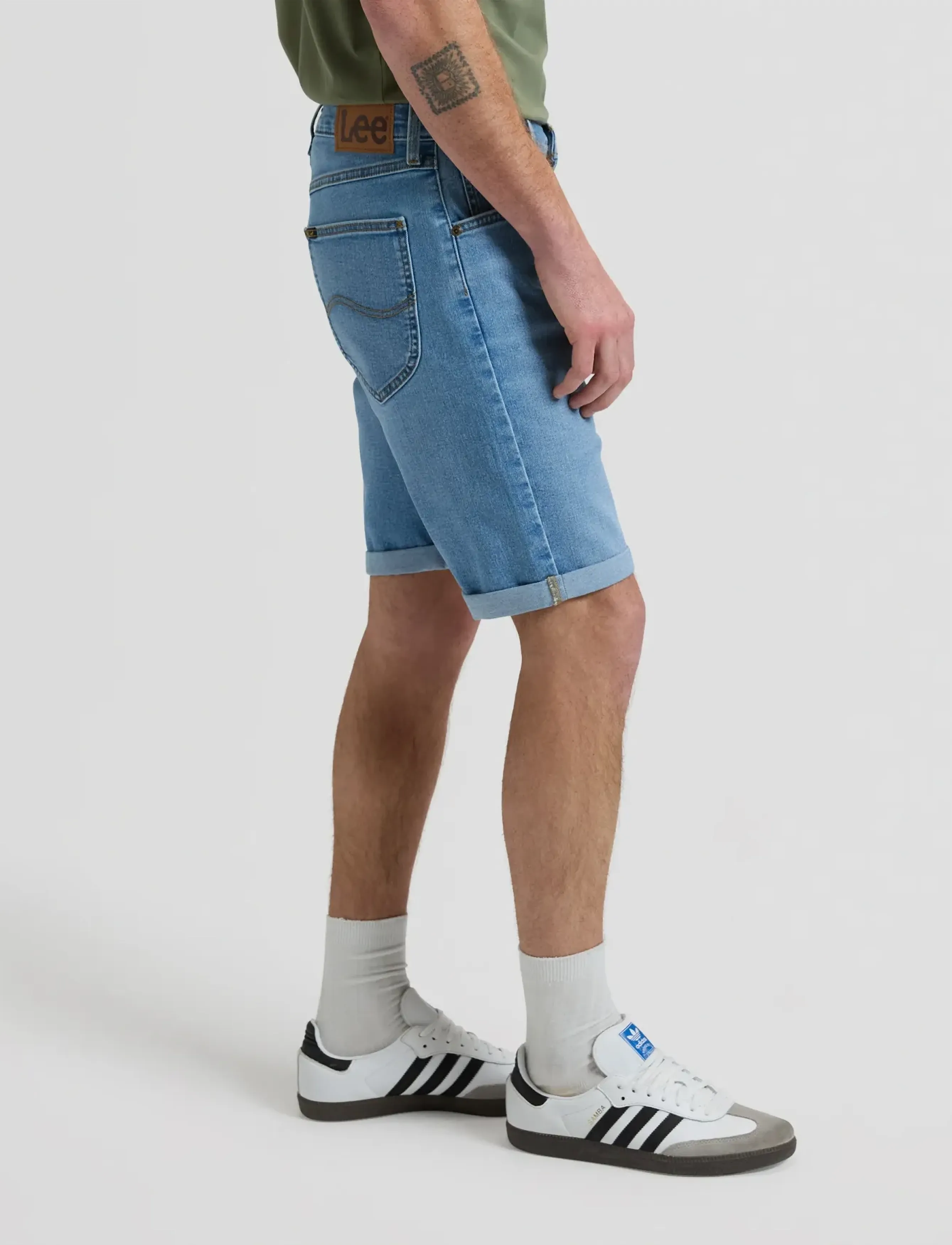 Lee Jeans - 5 POCKET SHORT - män - sunset chill - 4