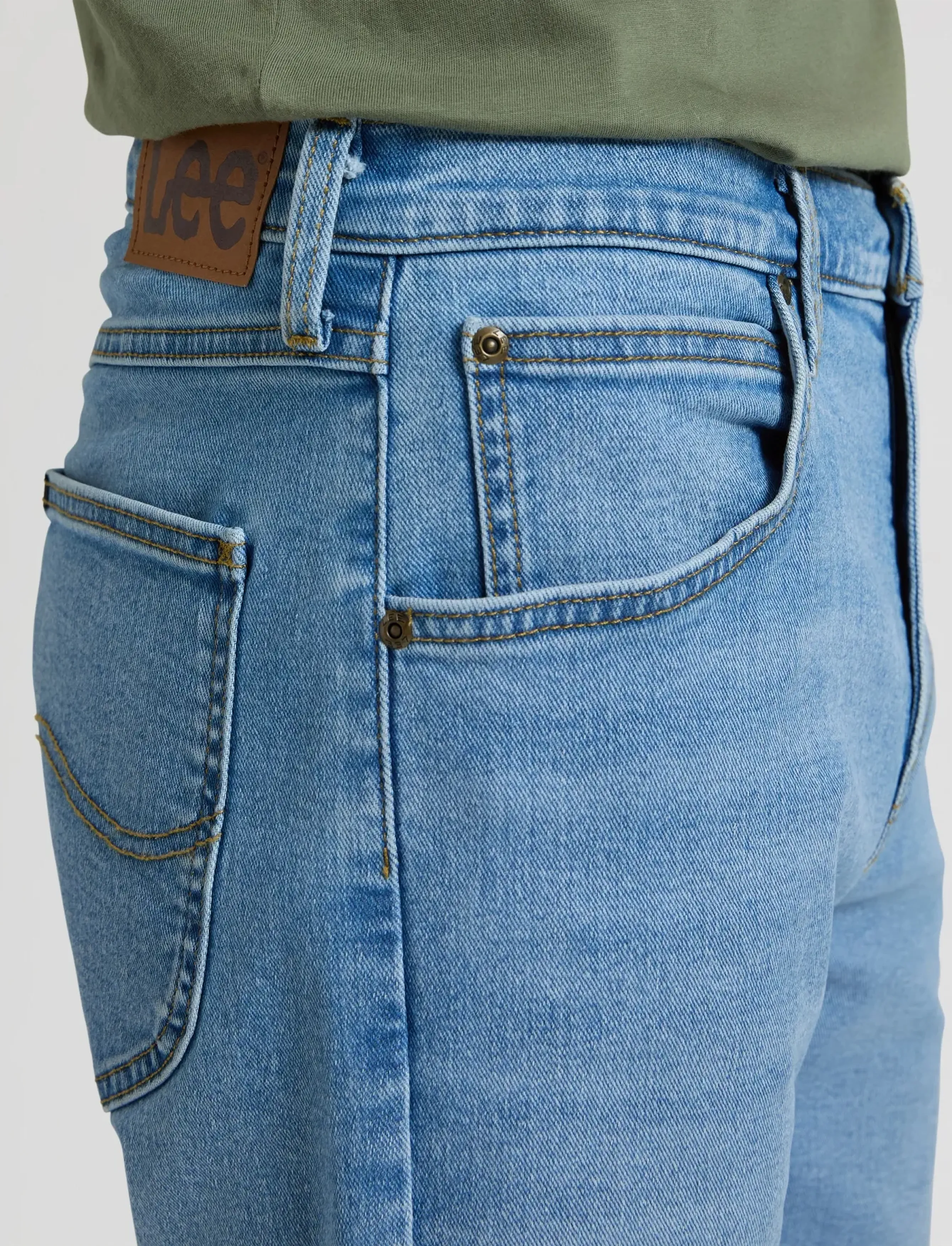 Lee Jeans - 5 POCKET SHORT - män - sunset chill - 5