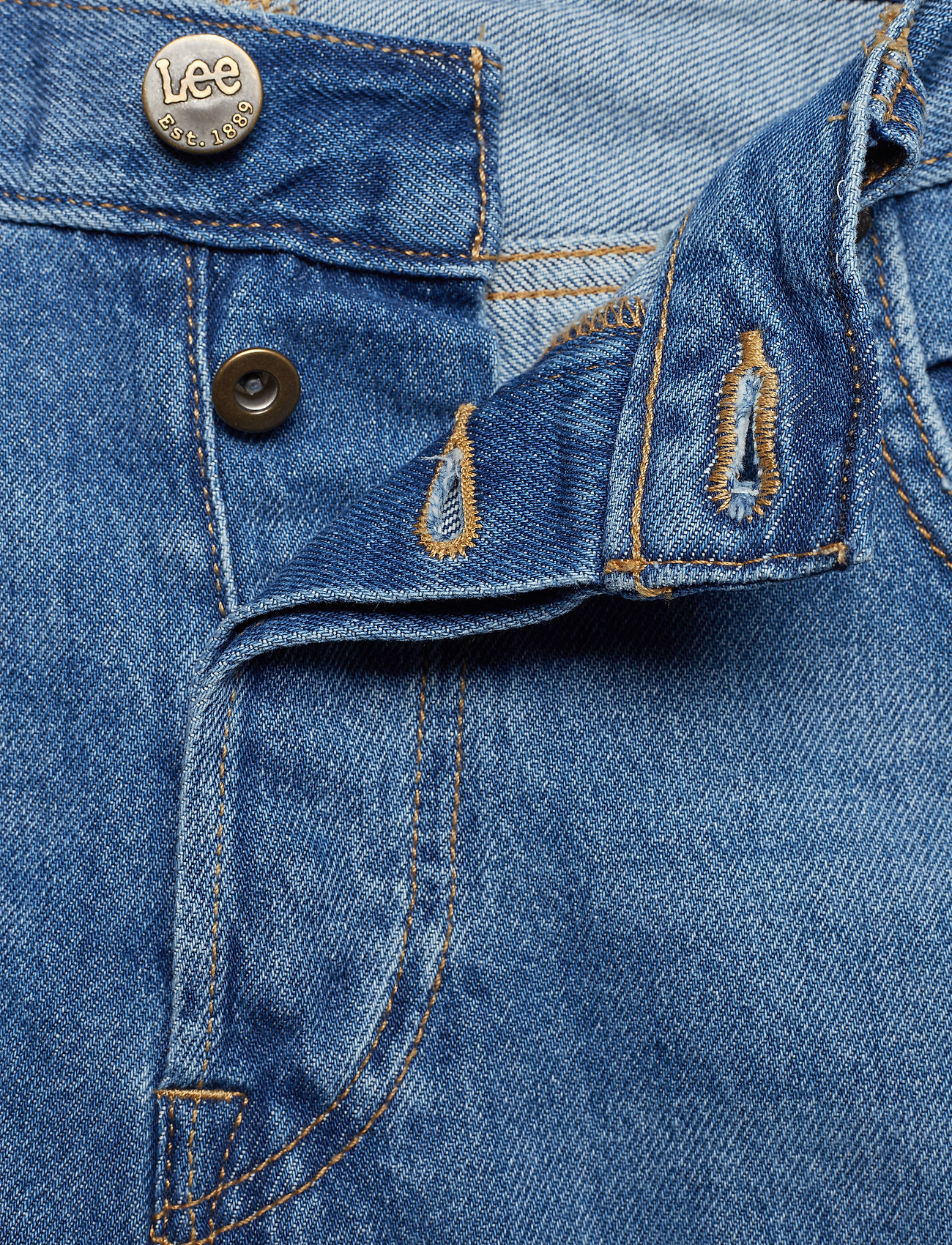 Lee Jeans - 5 POCKET SHORT - flick mid - 2