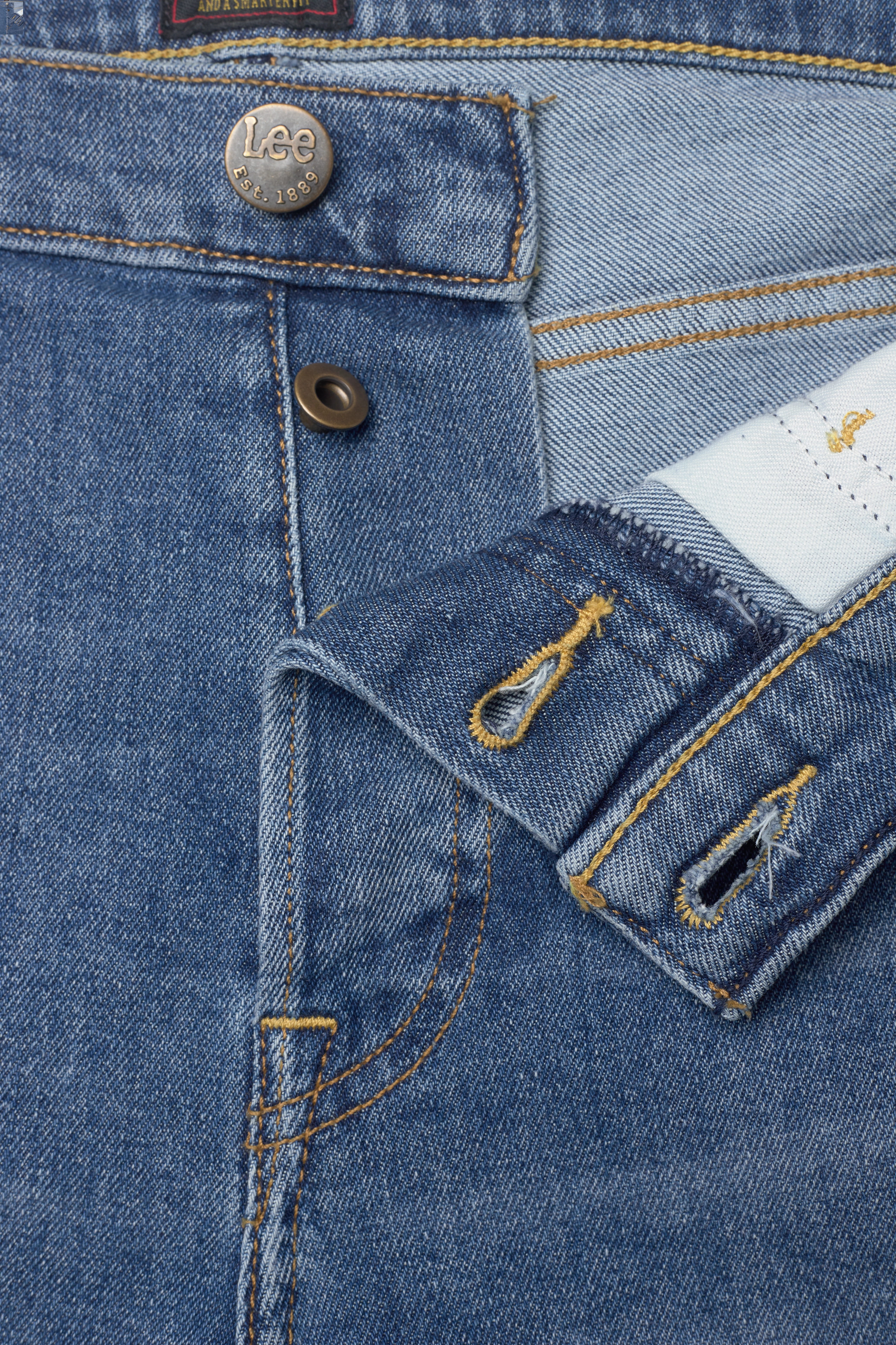 Lee Jeans - 5 POCKET SHORT - dark nelson - 3