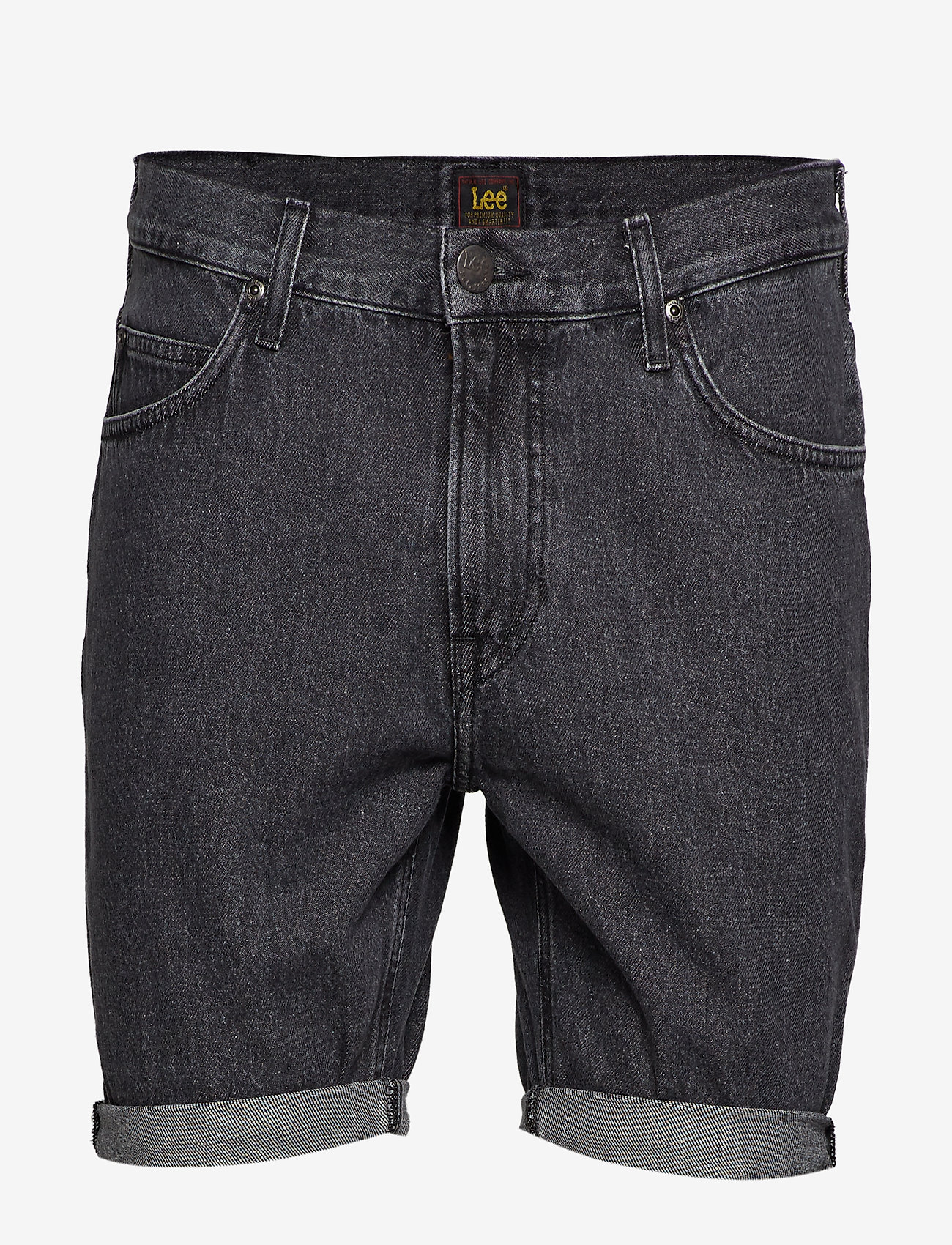 Lee Jeans - RIDER SHORT - black stone - 0