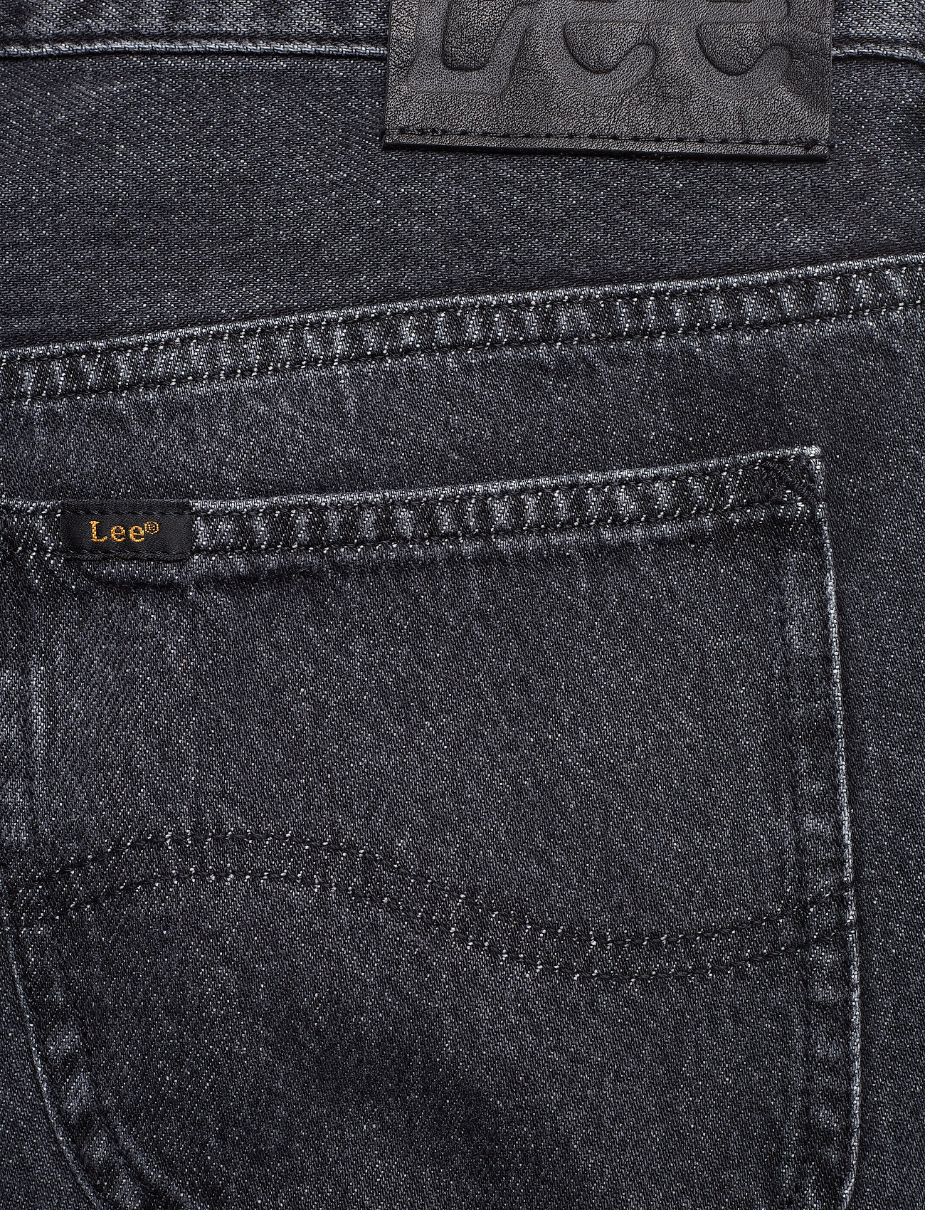 Lee Jeans - RIDER SHORT - black stone - 4