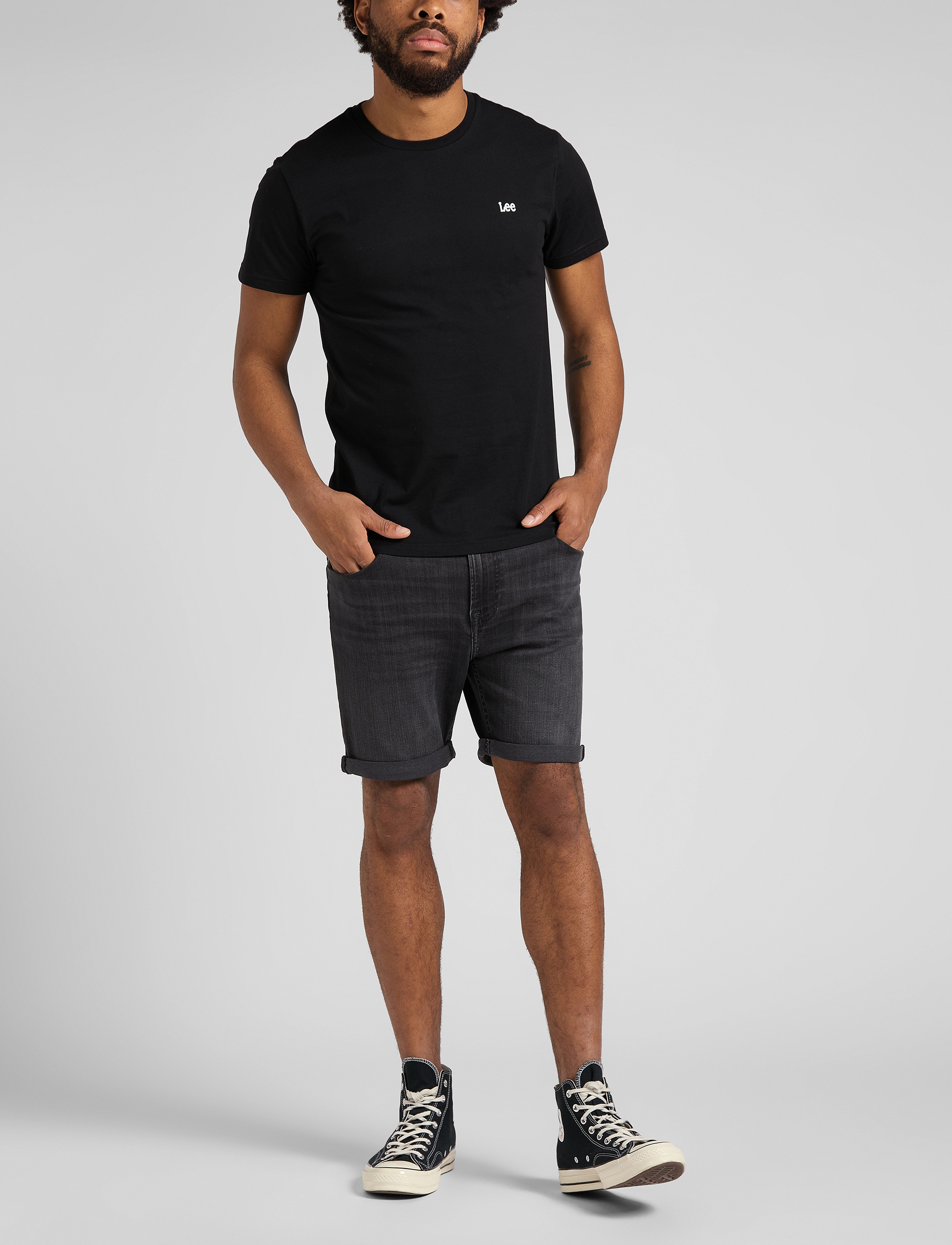 Lee Jeans - RIDER SHORT - light dry lake - 4