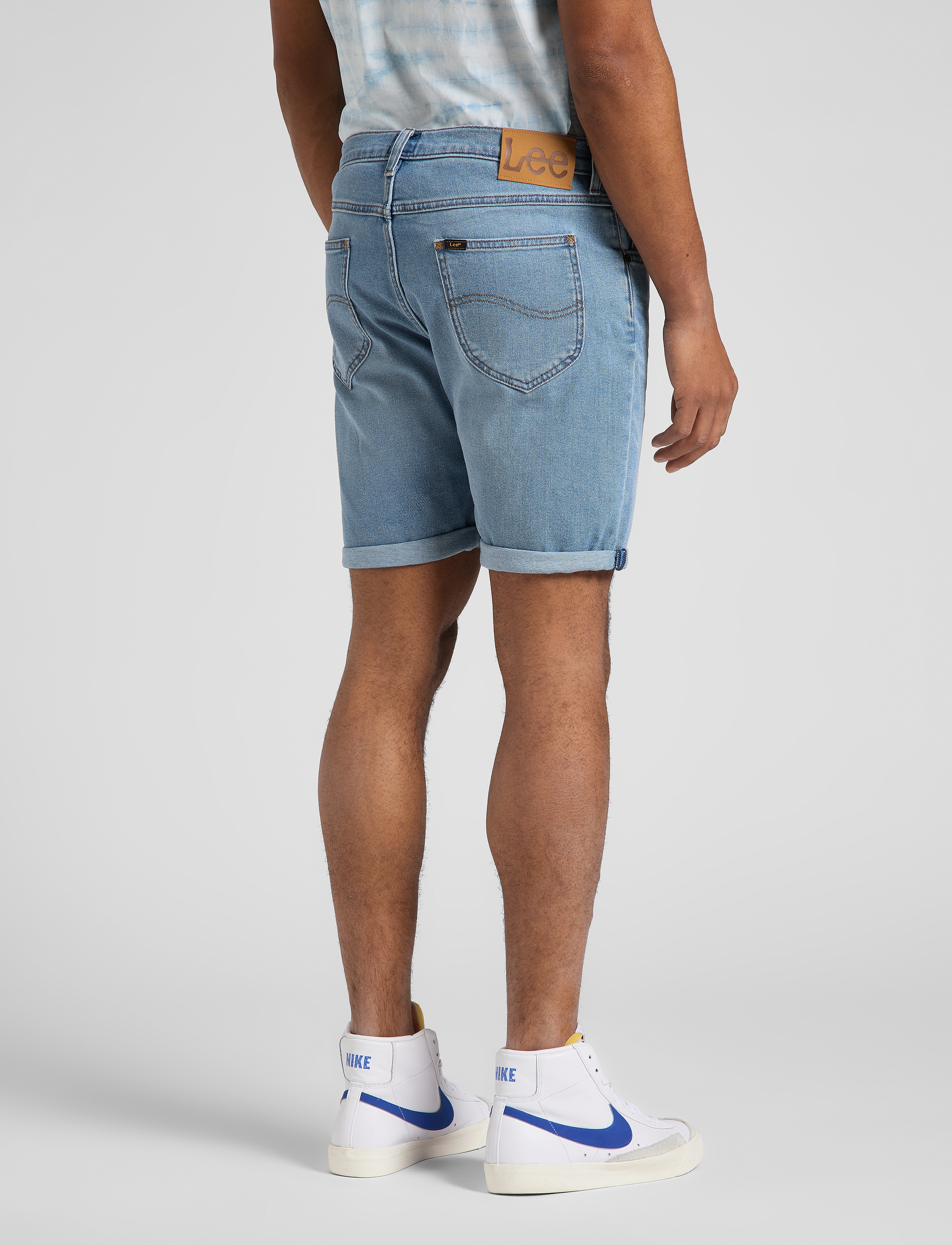 Lee Jeans - RIDER SHORT - dk visual cody - 3