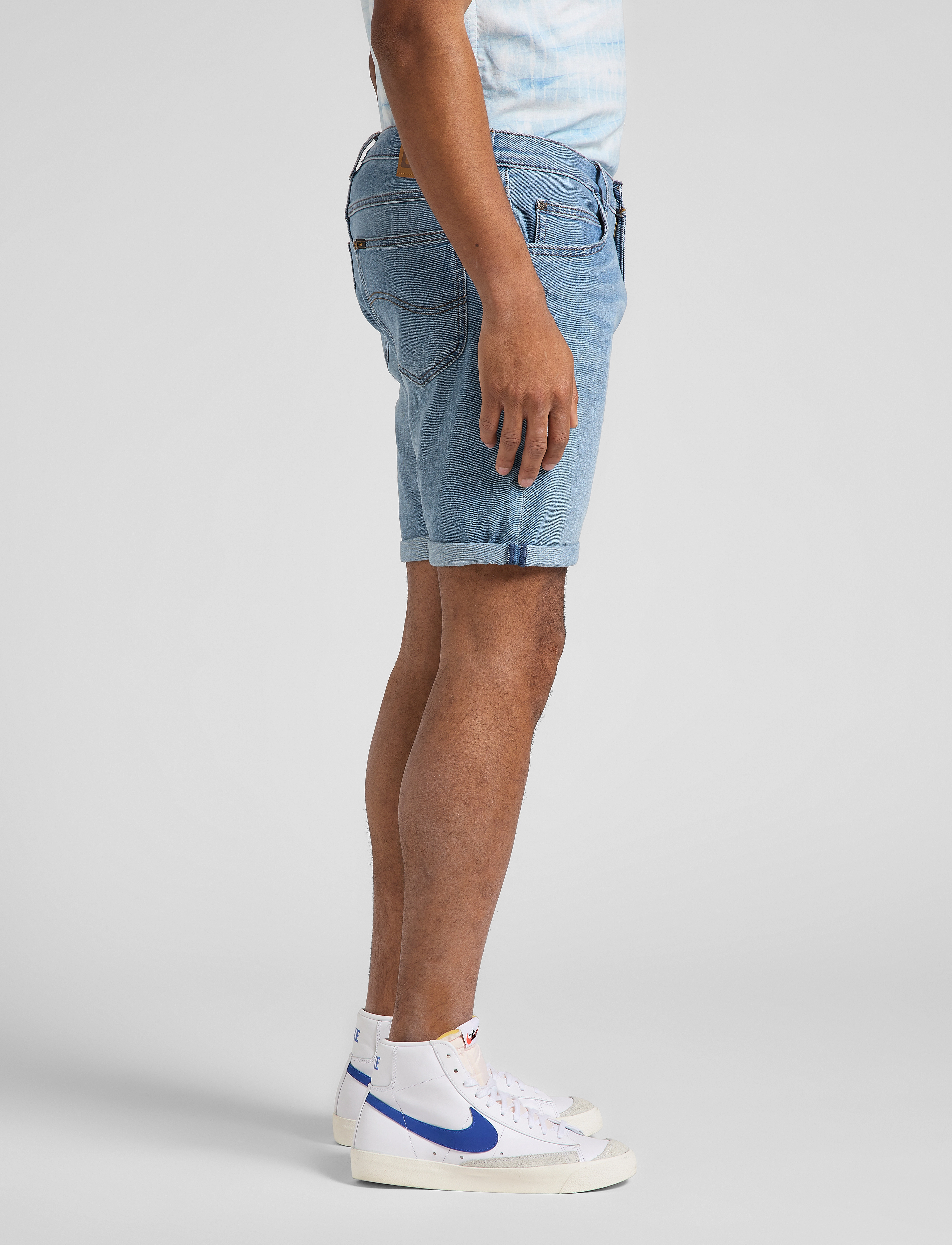 Lee Jeans - RIDER SHORT - dk visual cody - 5