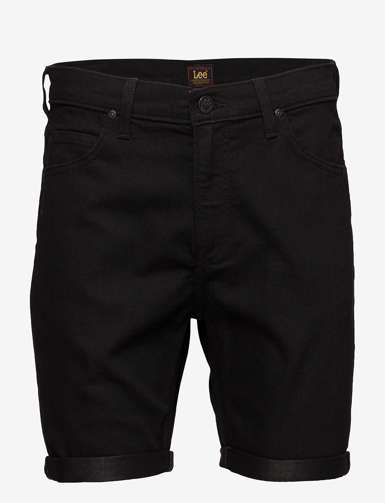 Lee Jeans - RIDER SHORT - black rinse - 0