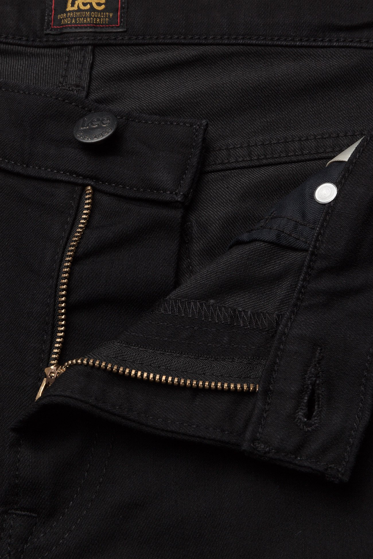 Lee Jeans - RIDER SHORT - black rinse - 3