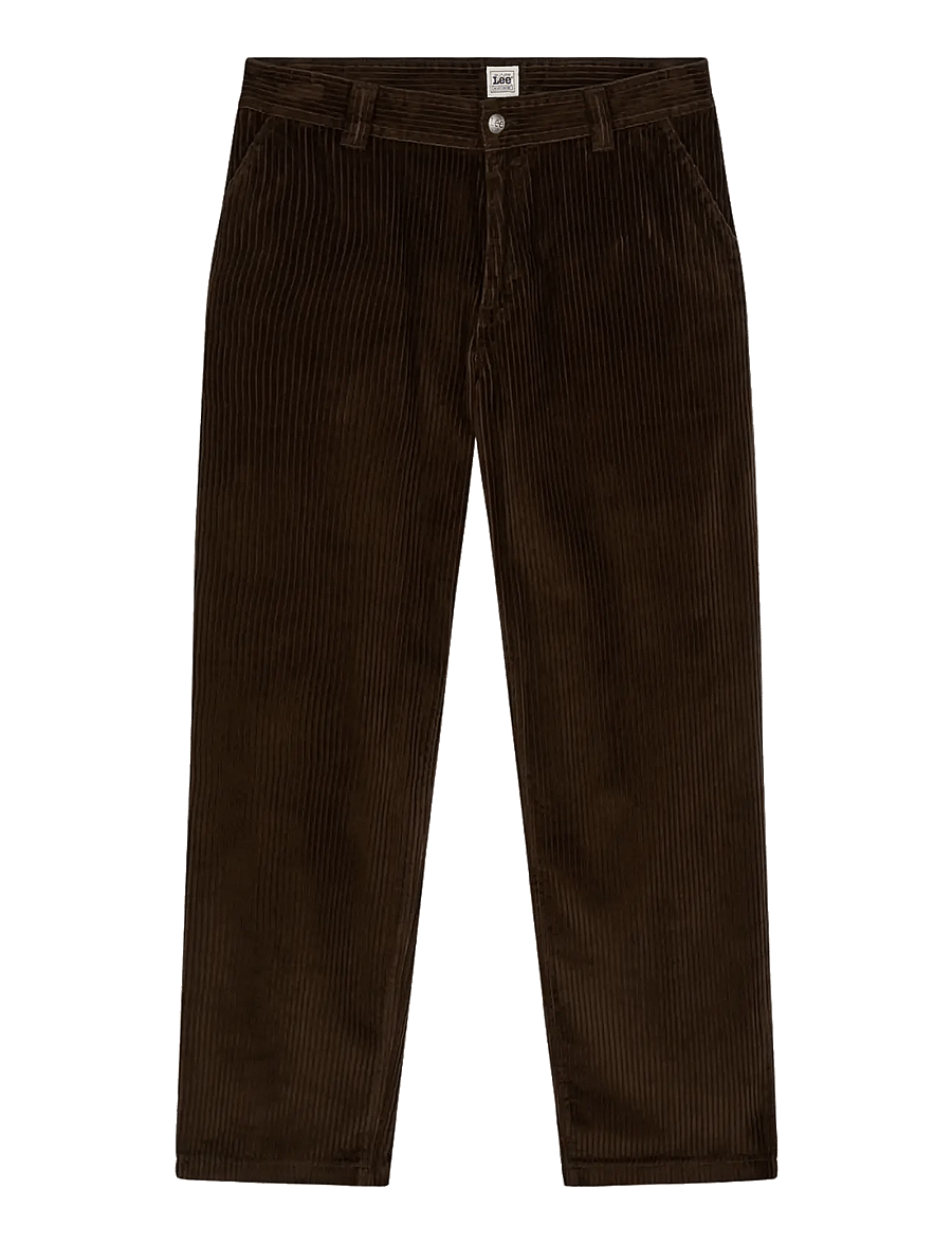 Lee Jeans - LOOSE WORKWEAR CHINO - chinos - chocolate torte - 1