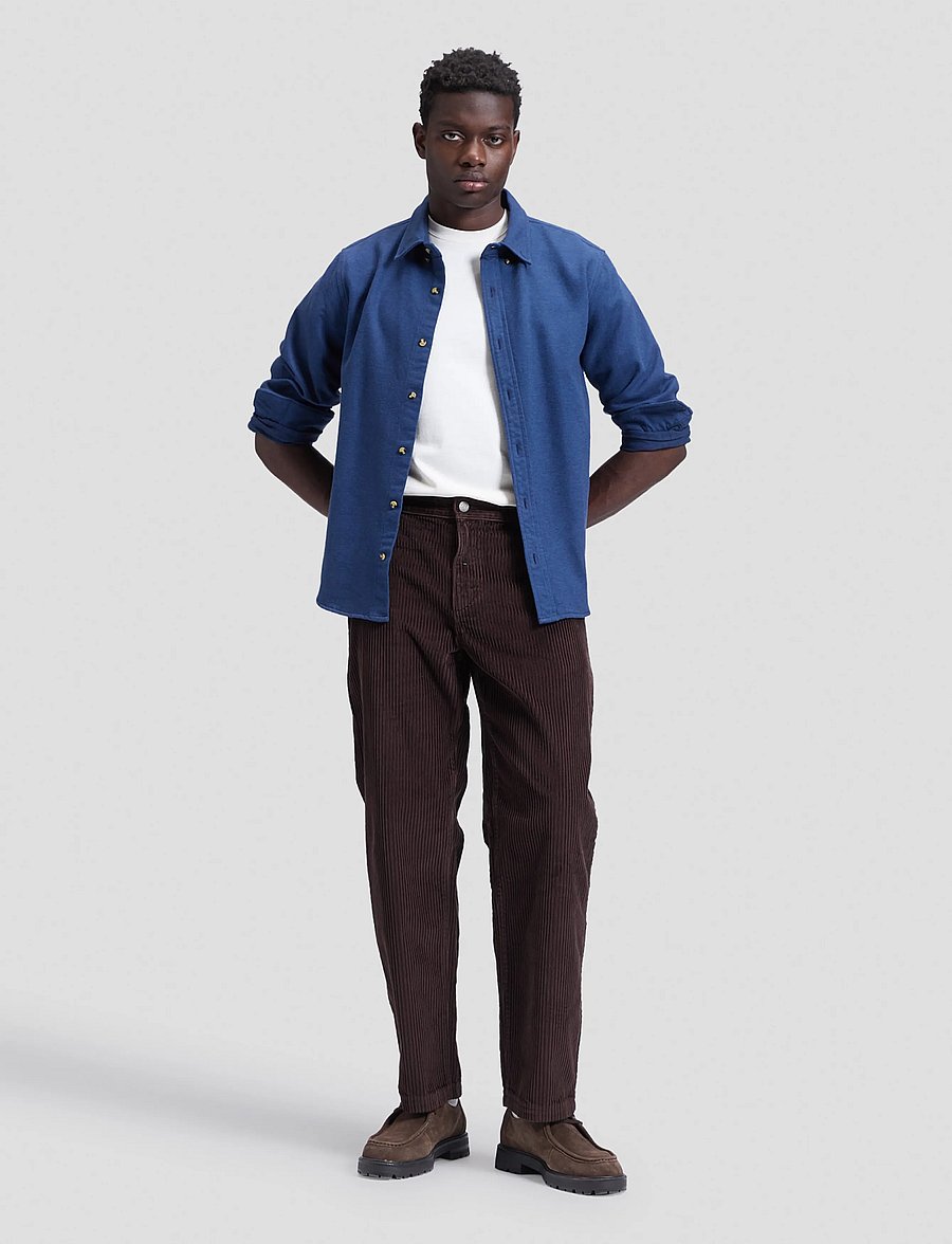 Lee Jeans - LOOSE WORKWEAR CHINO - chinos - chocolate torte - 2