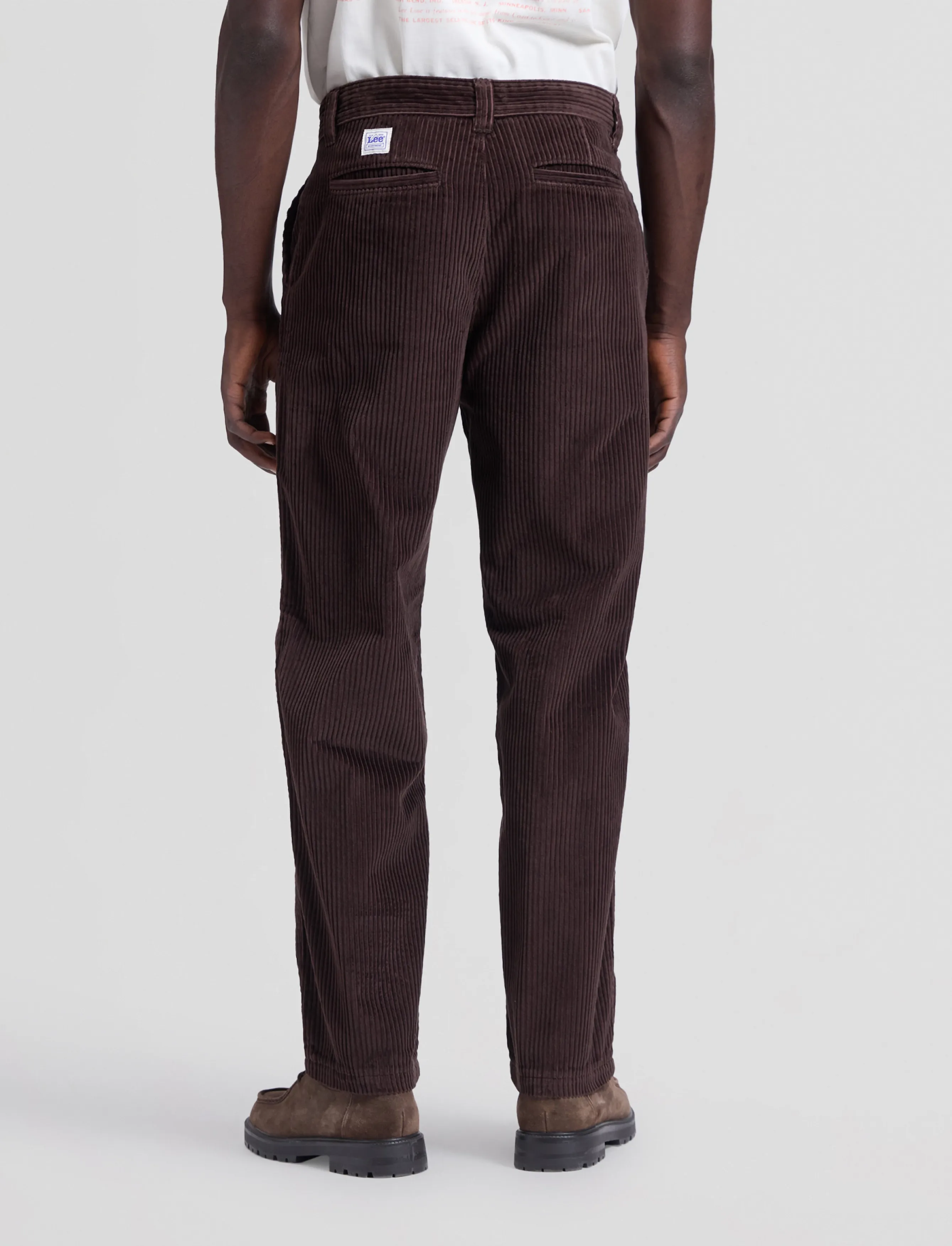 Lee Jeans - LOOSE WORKWEAR CHINO - chinos - chocolate torte - 3