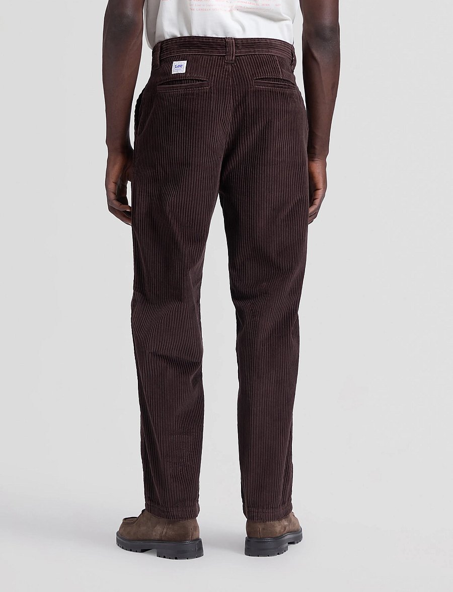 Lee Jeans - LOOSE WORKWEAR CHINO - chinos - chocolate torte - 3