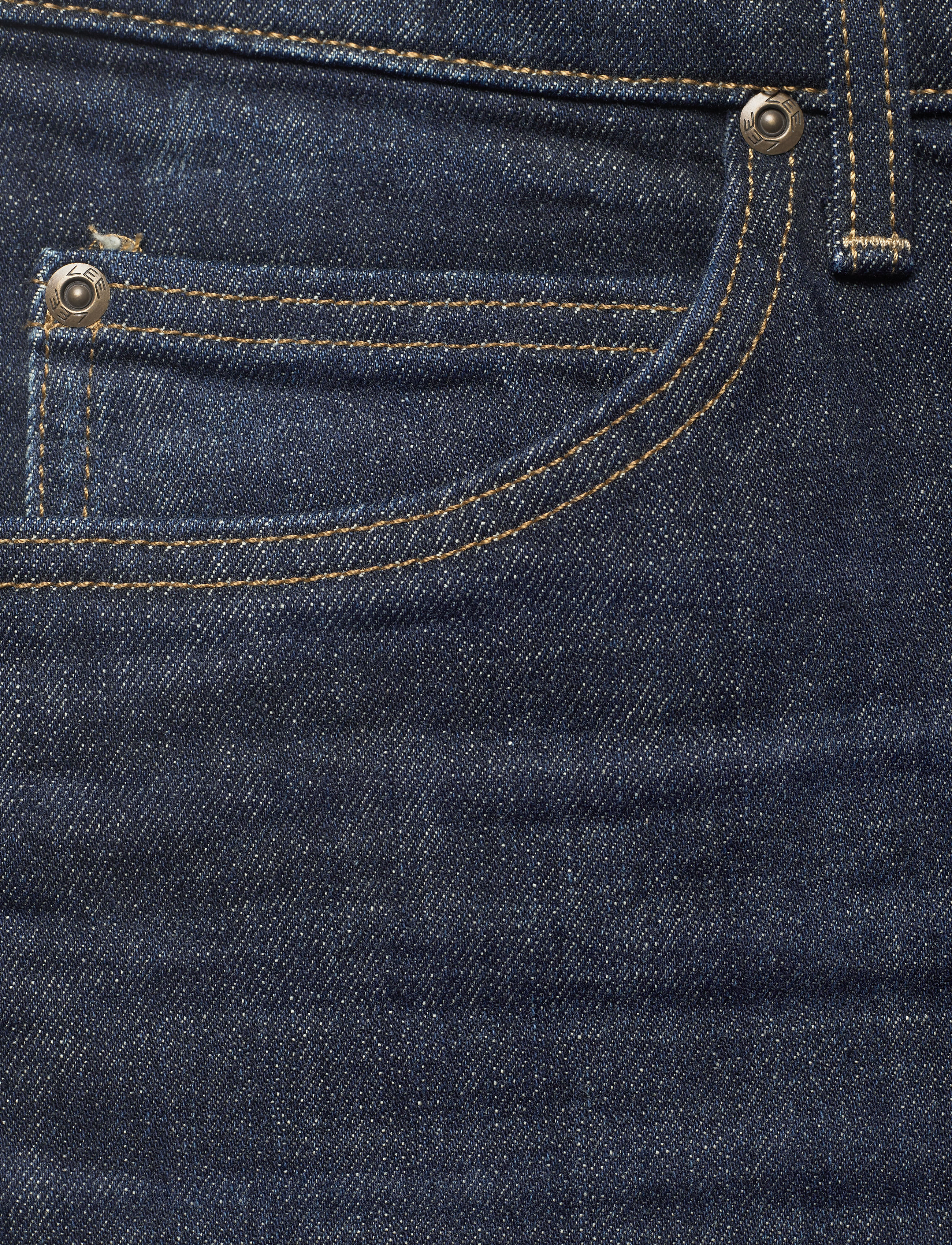 Lee Jeans - RIDER CROPPED - deep kansas - 2
