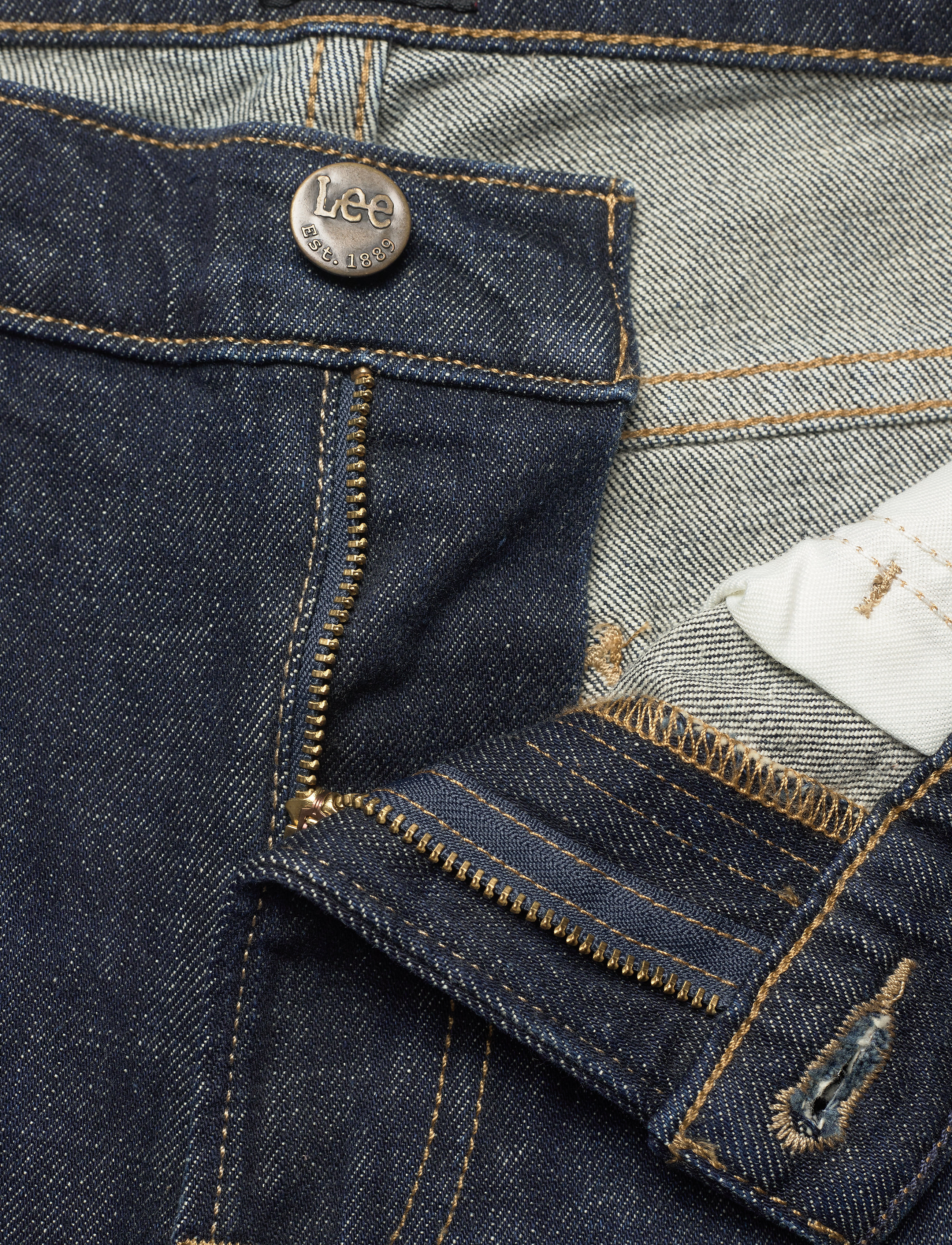 Lee Jeans - RIDER CROPPED - deep kansas - 3