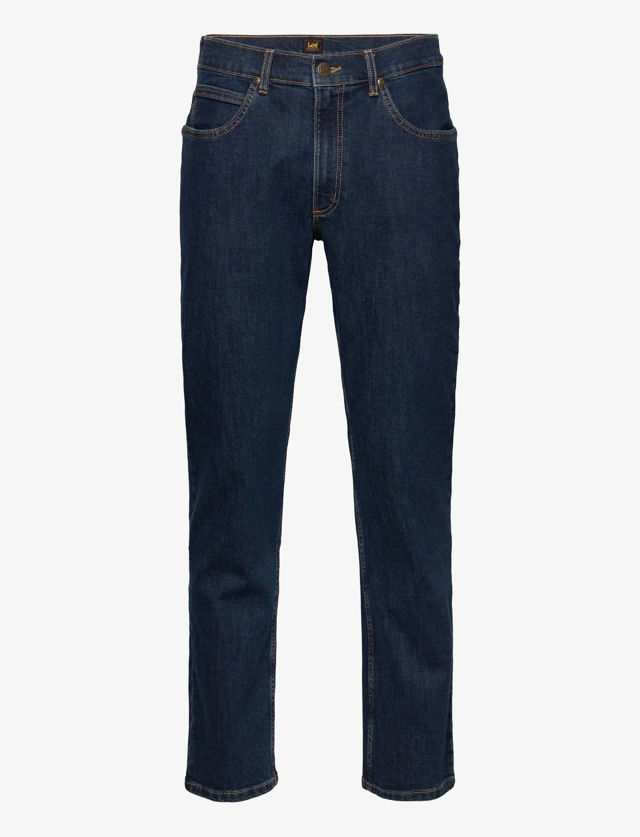 Lee Jeans - BROOKLYN - regular piegriezuma džinsa bikses - dark stonewash - 0