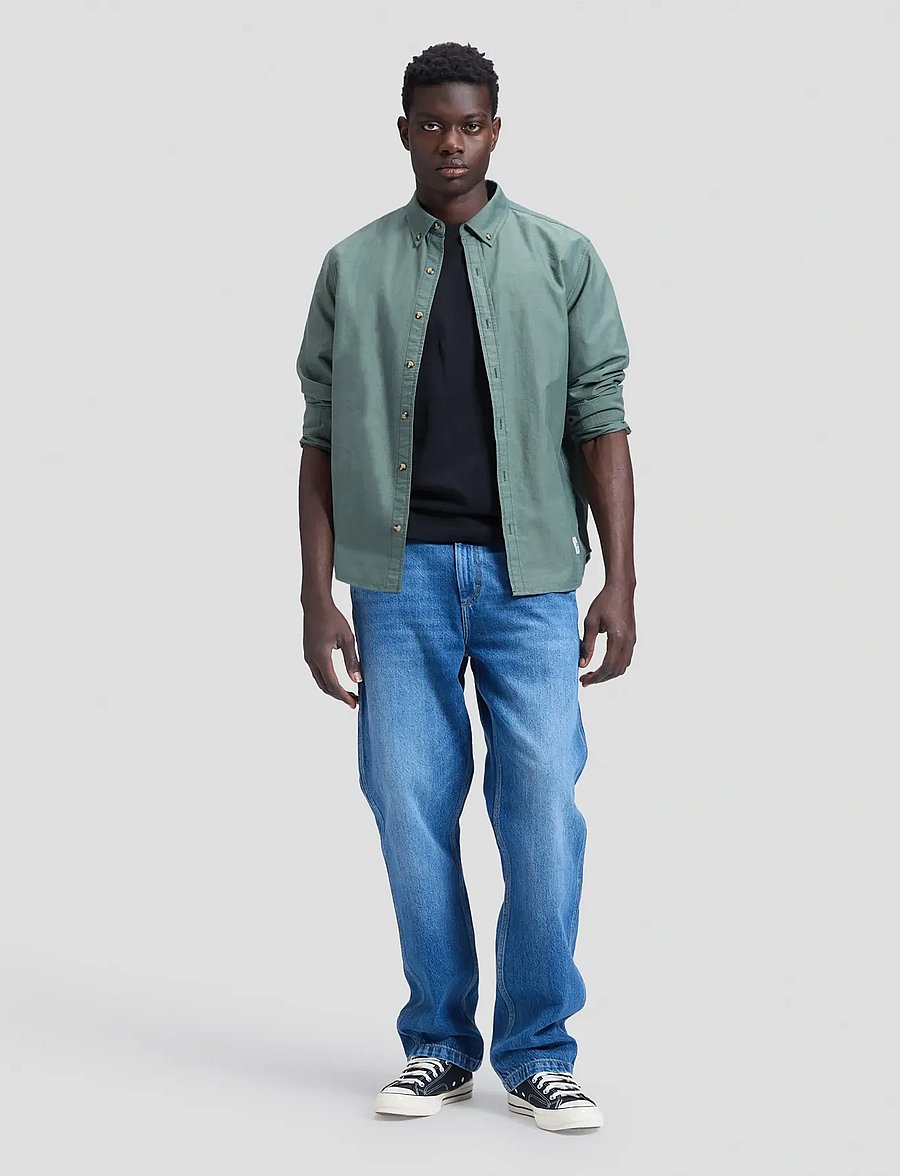 Lee Jeans - WORKWEAR CARPENTER - weite jeans - northern sky - 3