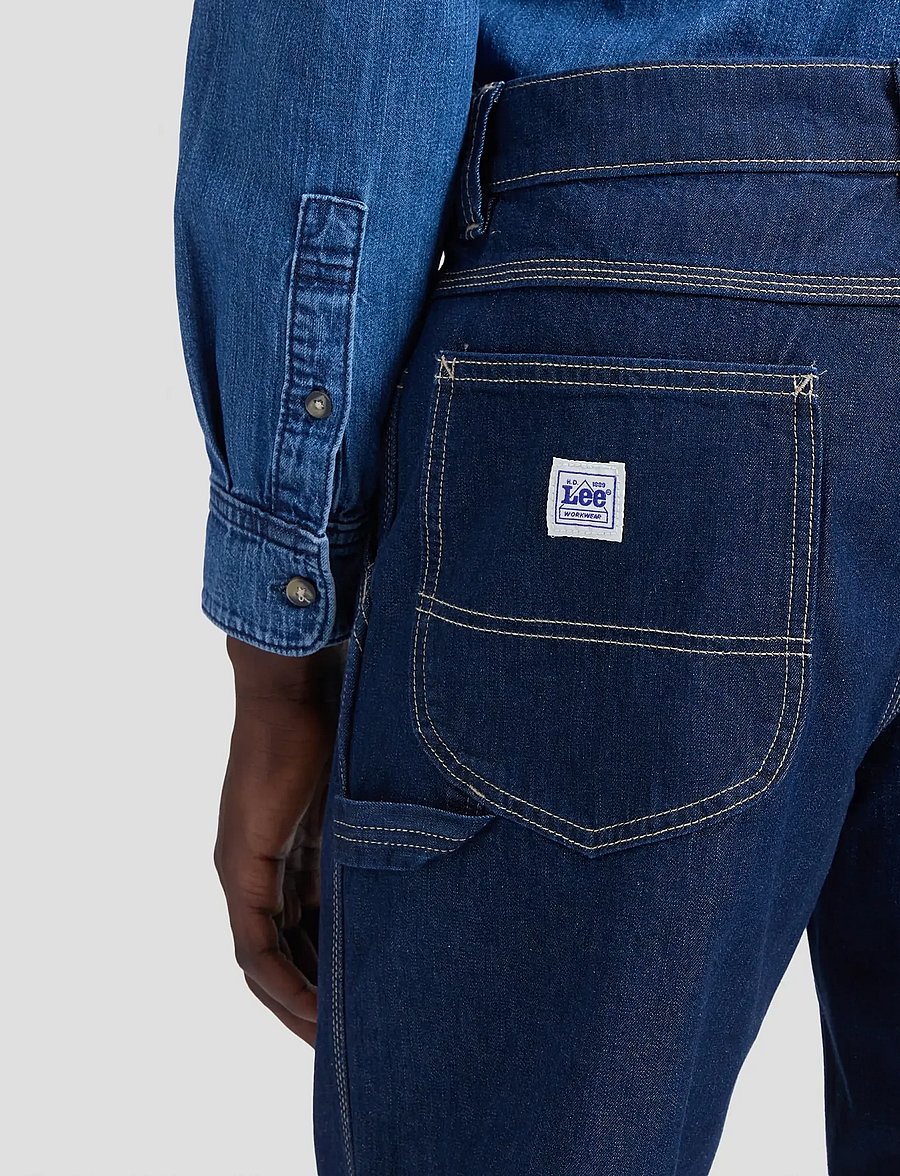 Lee Jeans - WORKWEAR CARPENTER - loose jeans - rinse - 5