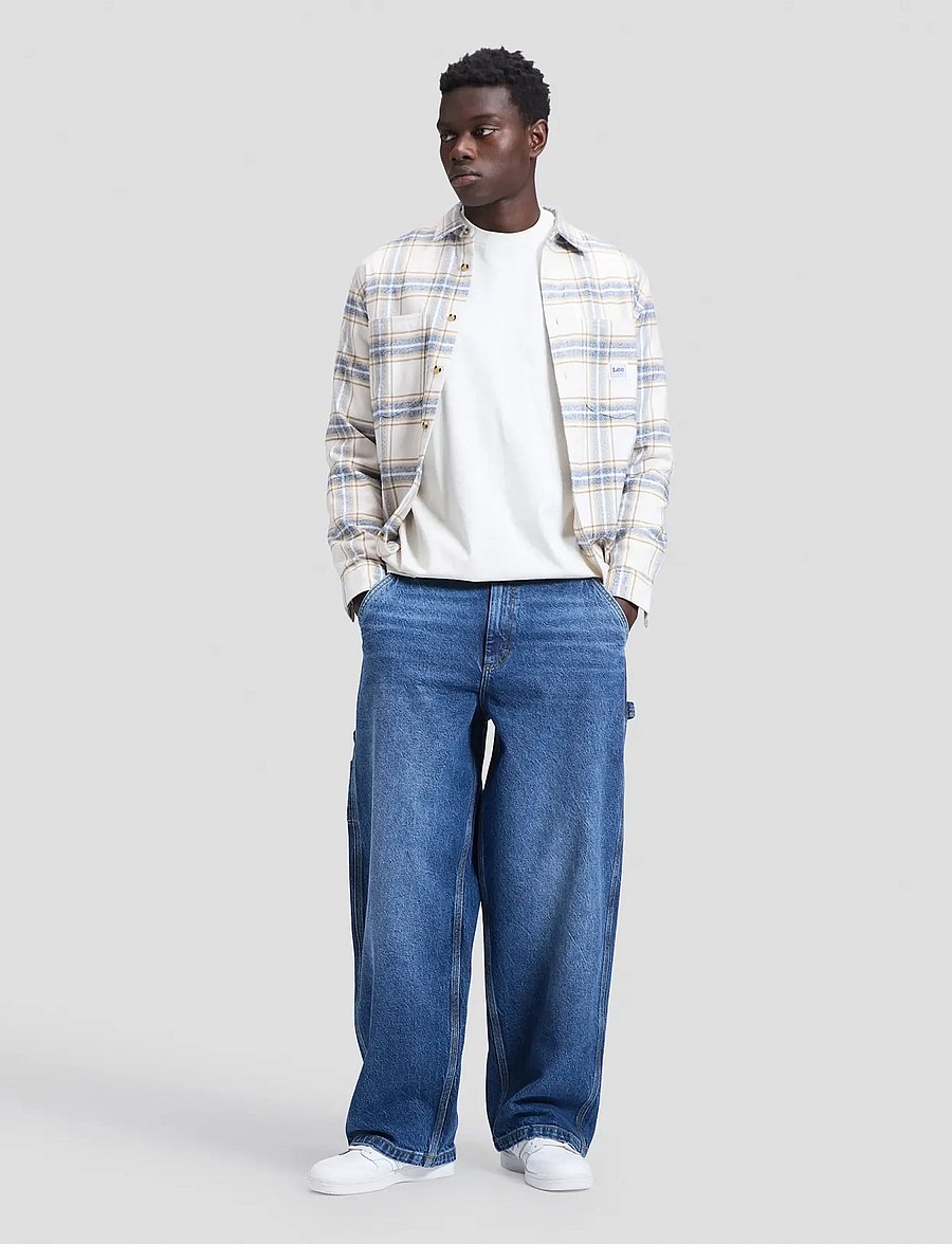 Lee Jeans - WORKWEAR CARPENTER BAGGY - loose jeans - you got me - 0