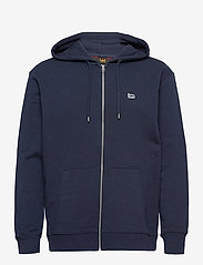 Lee Jeans - BASIC ZIP THROUGH HO - džemperi ar kapuci - navy - 0