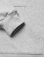 Lee Jeans - BASIC ZIP THROUGH HO - kapuutsiga dressipluusid - grey mele - 7