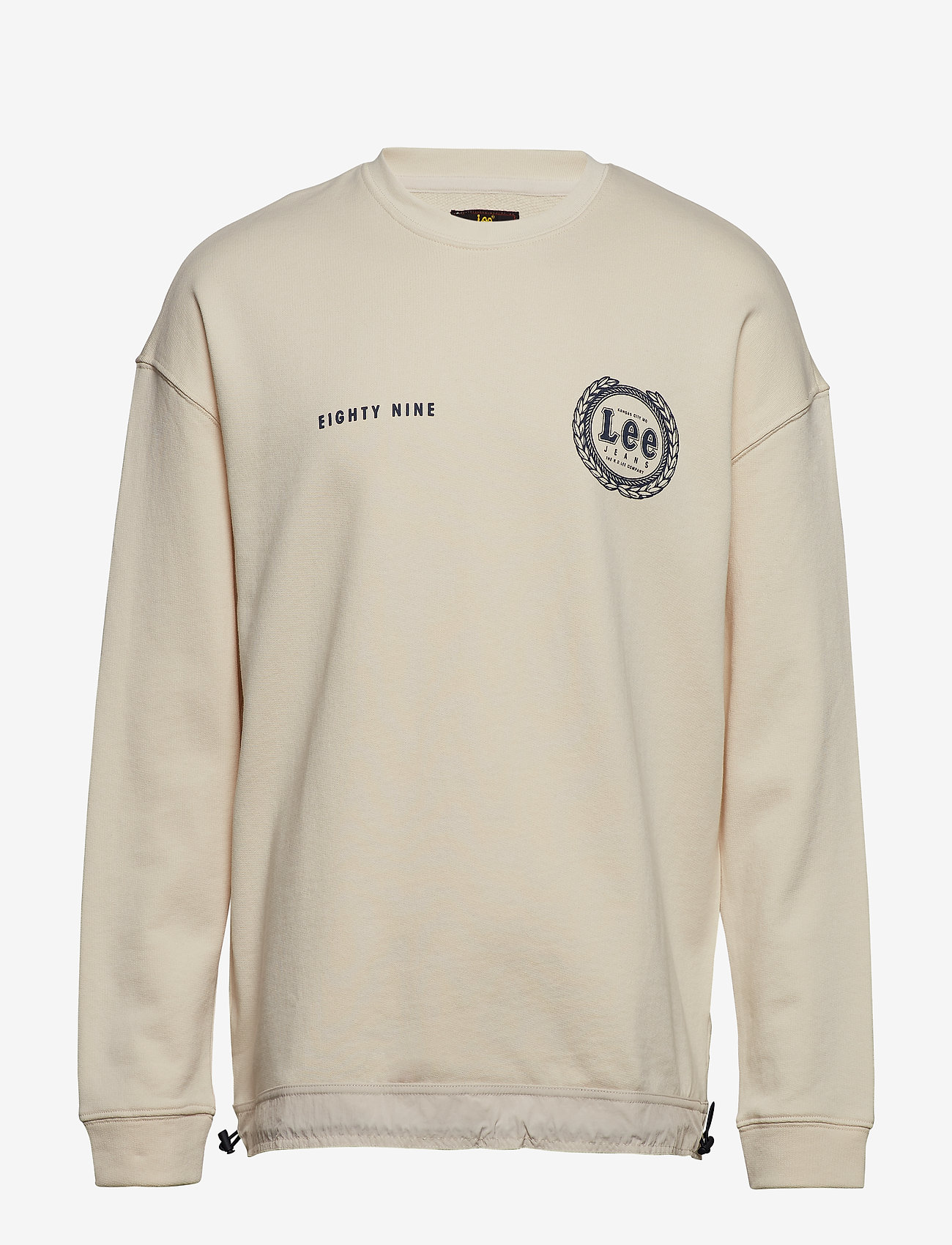 Lee Jeans - DRAWCORD CREW  ECRU - ecru - 0