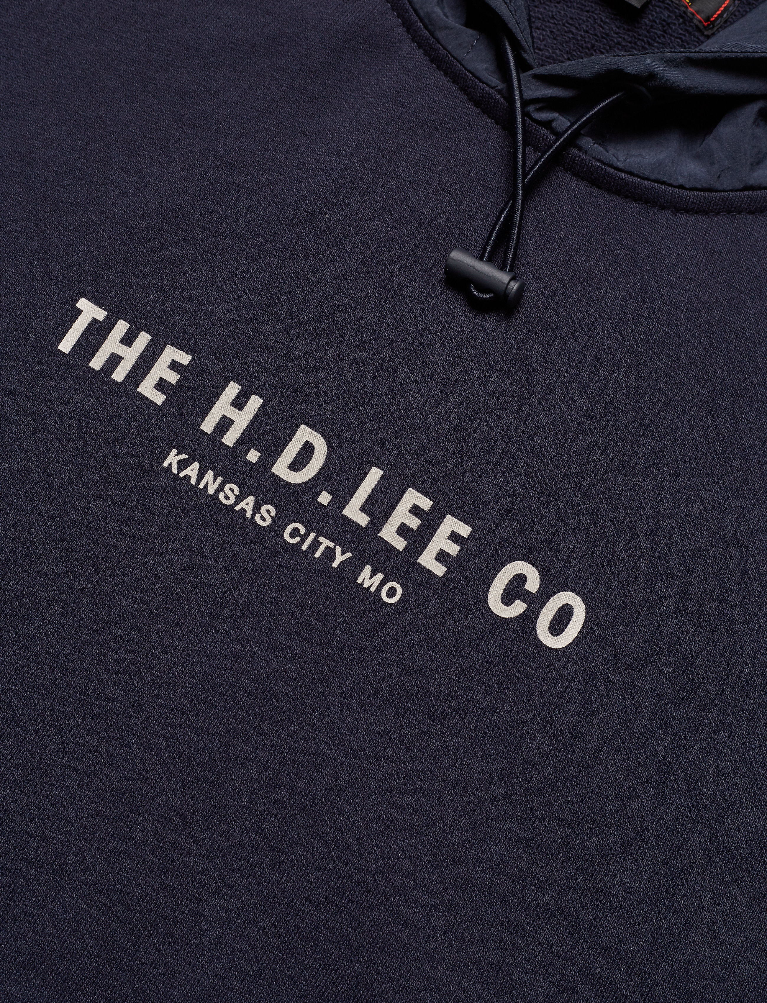 Lee Jeans - GRAPHIC HOODY - sky captain - 2