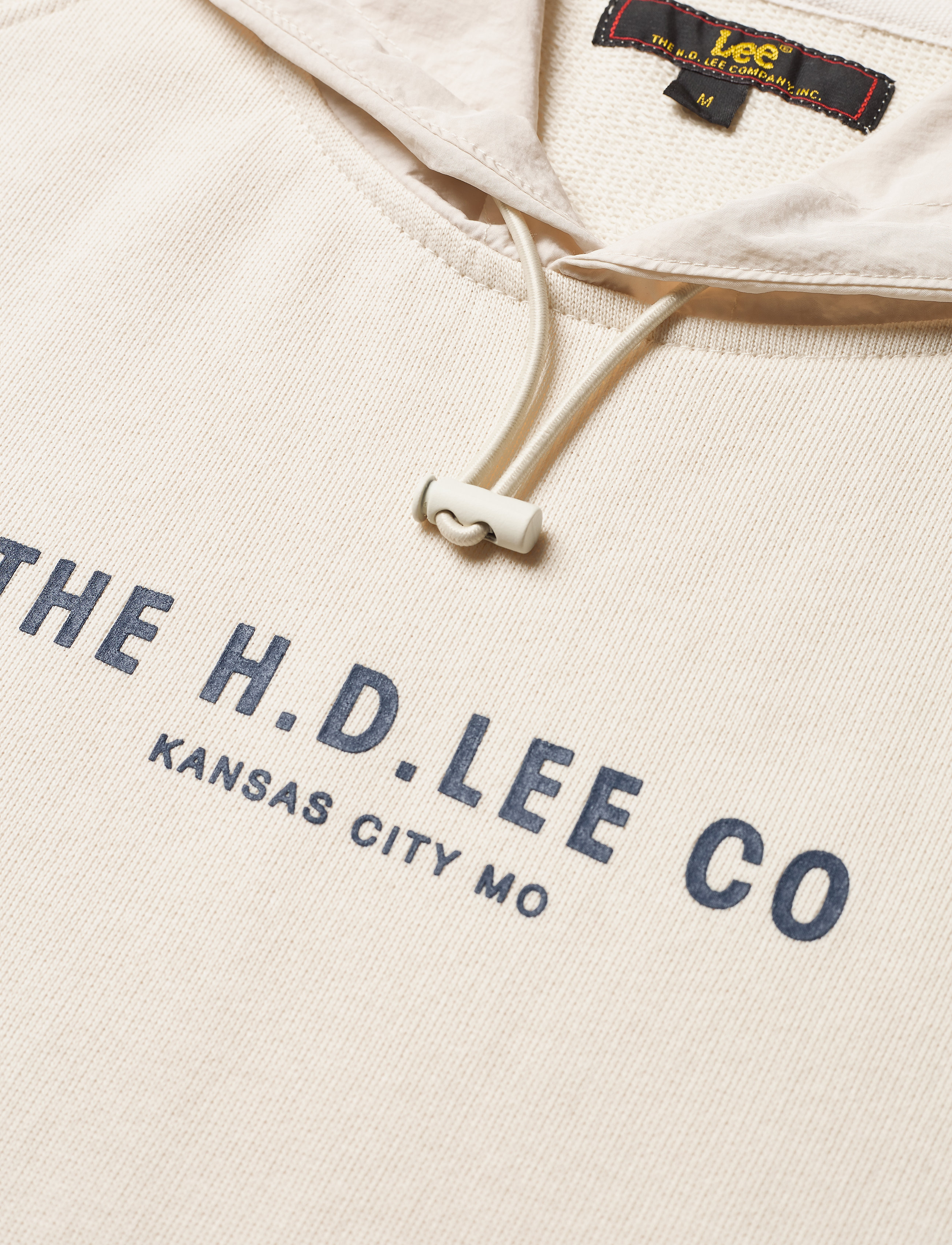 Lee Jeans - GRAPHIC HOODY - ecru - 2