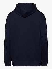 Lee Jeans - PLAIN HOODIE - sporta džemperi - navy - 1