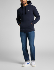 Lee Jeans - PLAIN HOODIE - sweatshirts - navy - 4