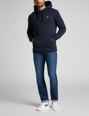 Lee Jeans - PLAIN HOODIE - svetarit - navy - 4