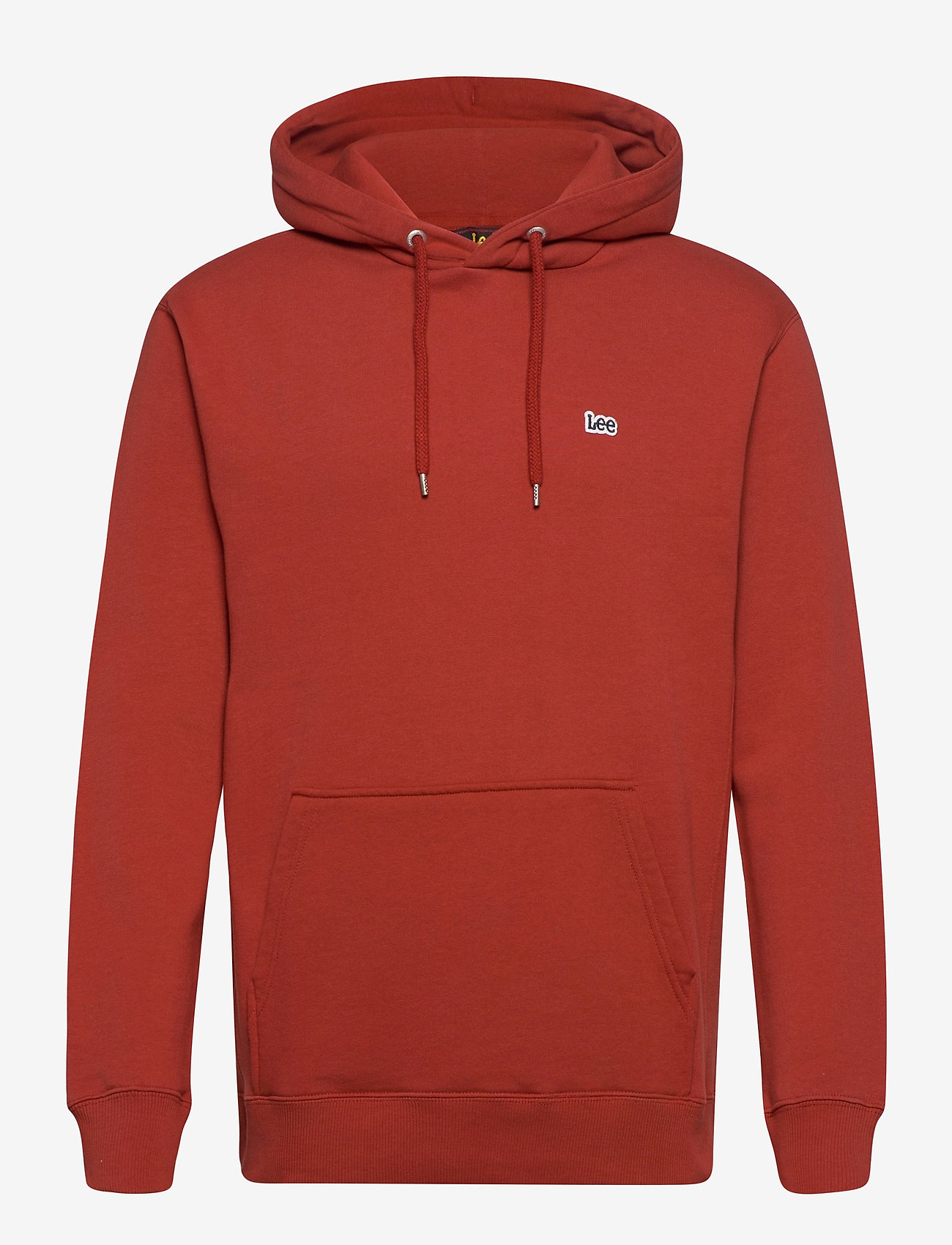 Lee Jeans - PLAIN HOODIE - red ochre - 0