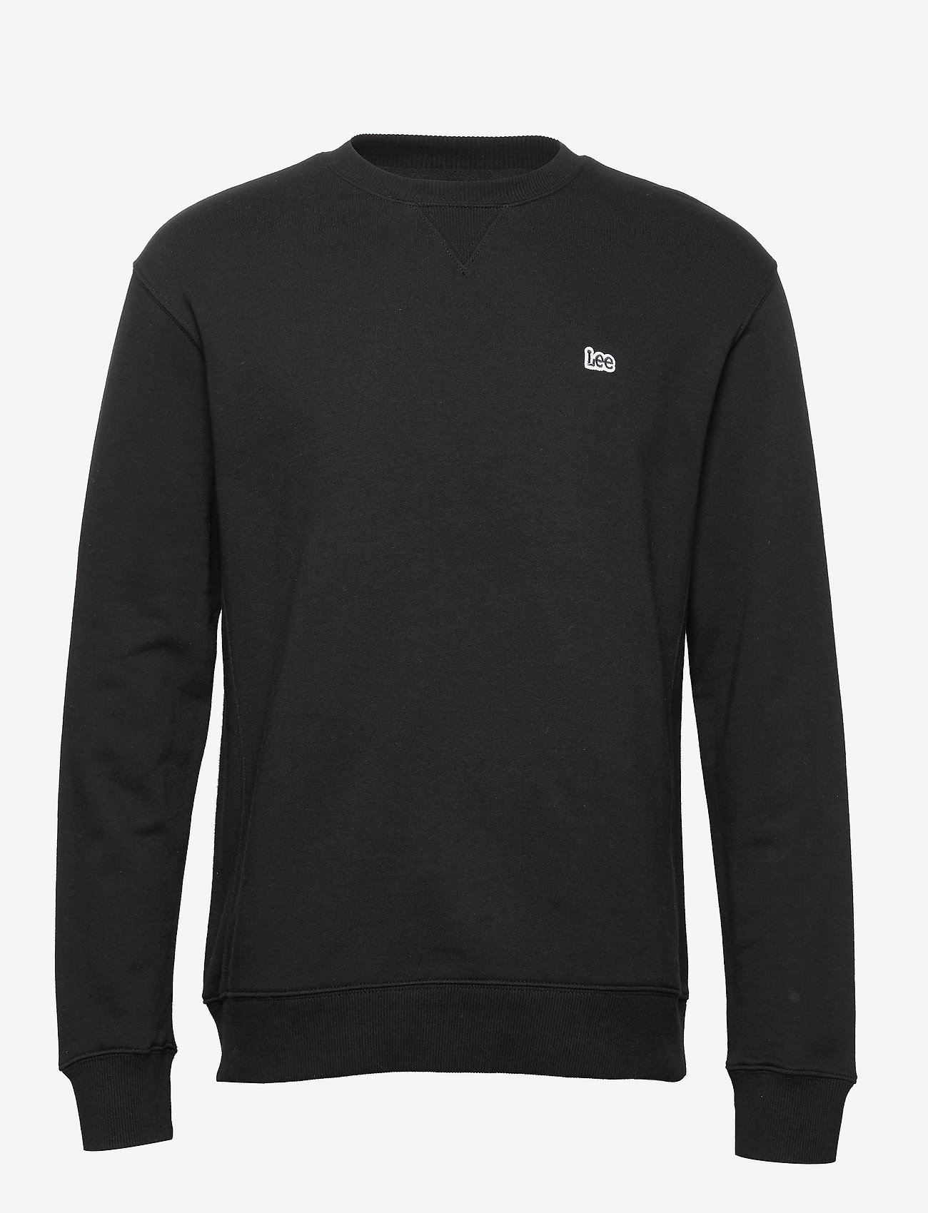 Lee Jeans - PLAIN CREW SWS - sportiska stila džemperi - black - 0