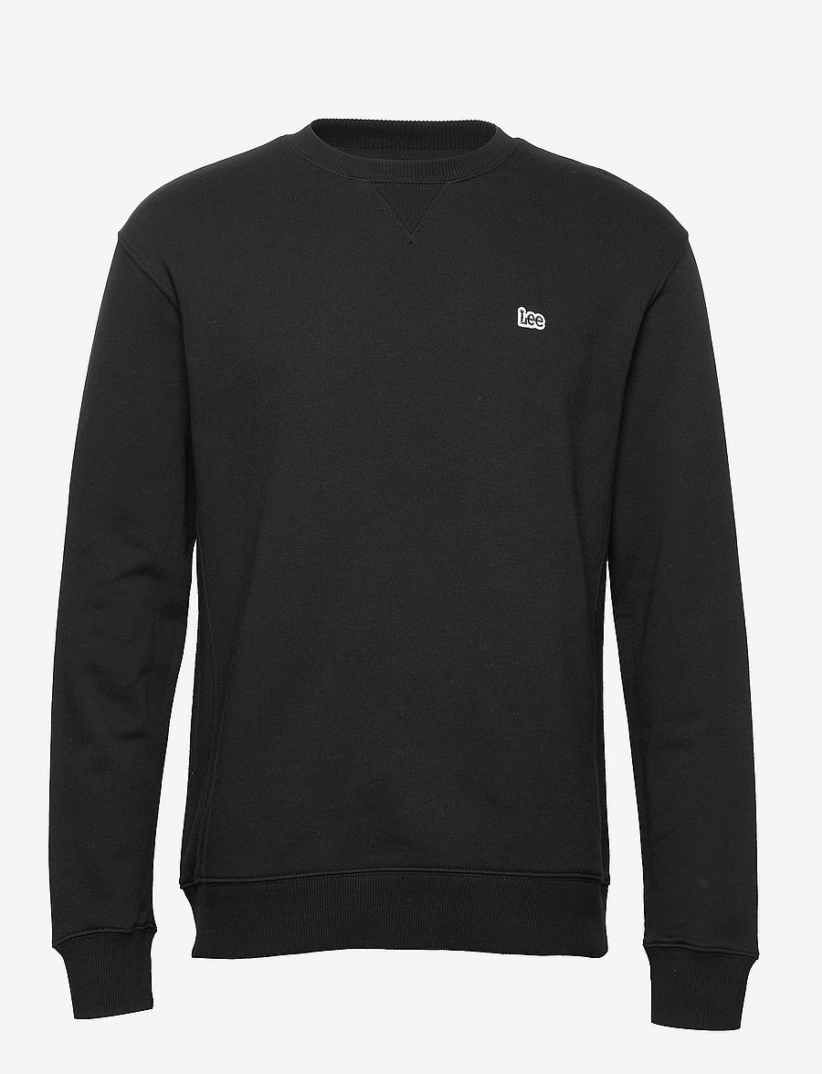 Lee Jeans - PLAIN CREW SWS - urlaubsfavoriten - black - 1