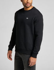 Lee Jeans - PLAIN CREW SWS - sweatshirts - black - 5