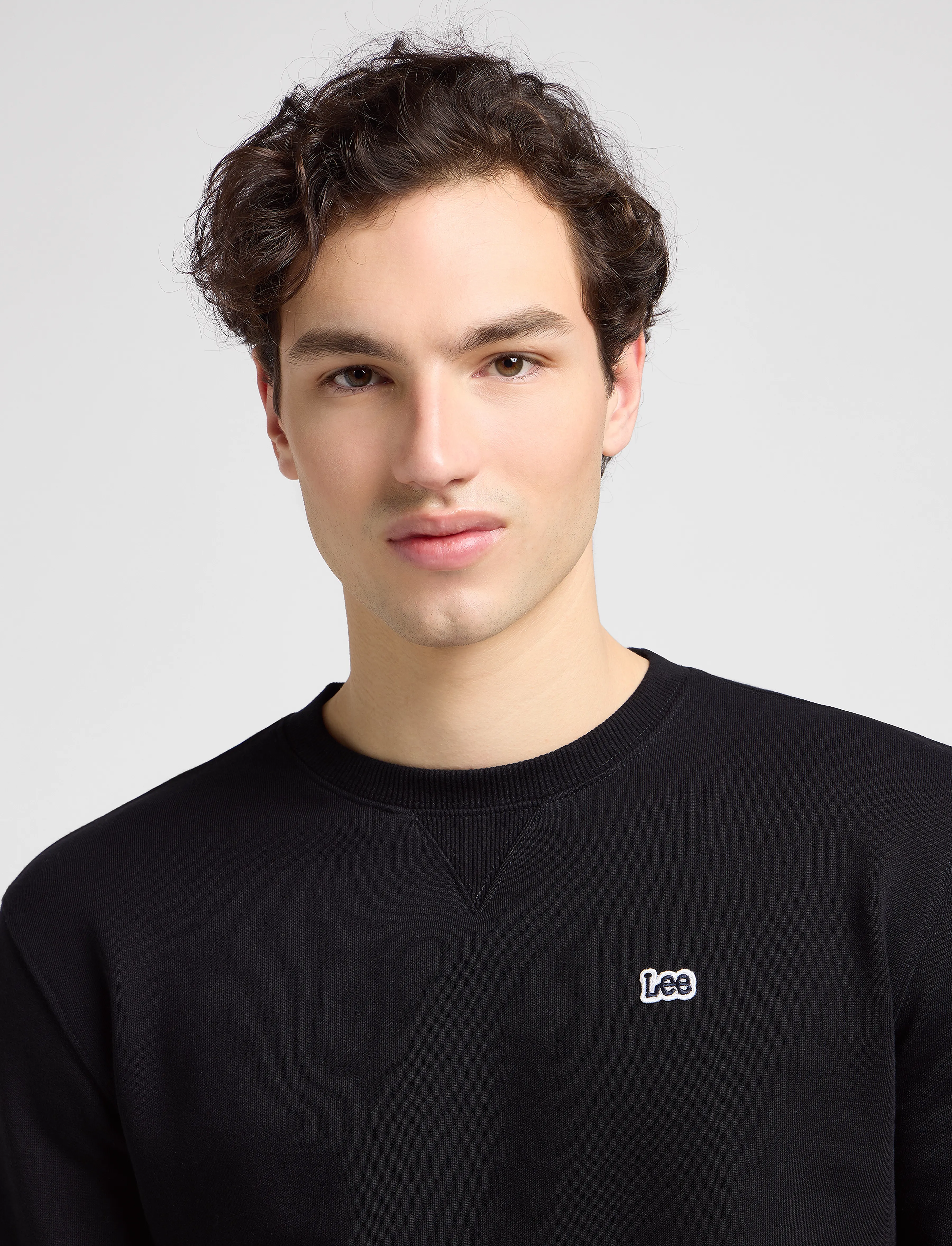 Lee Sweatshirts PLAIN CREW SWS herr – bild 9