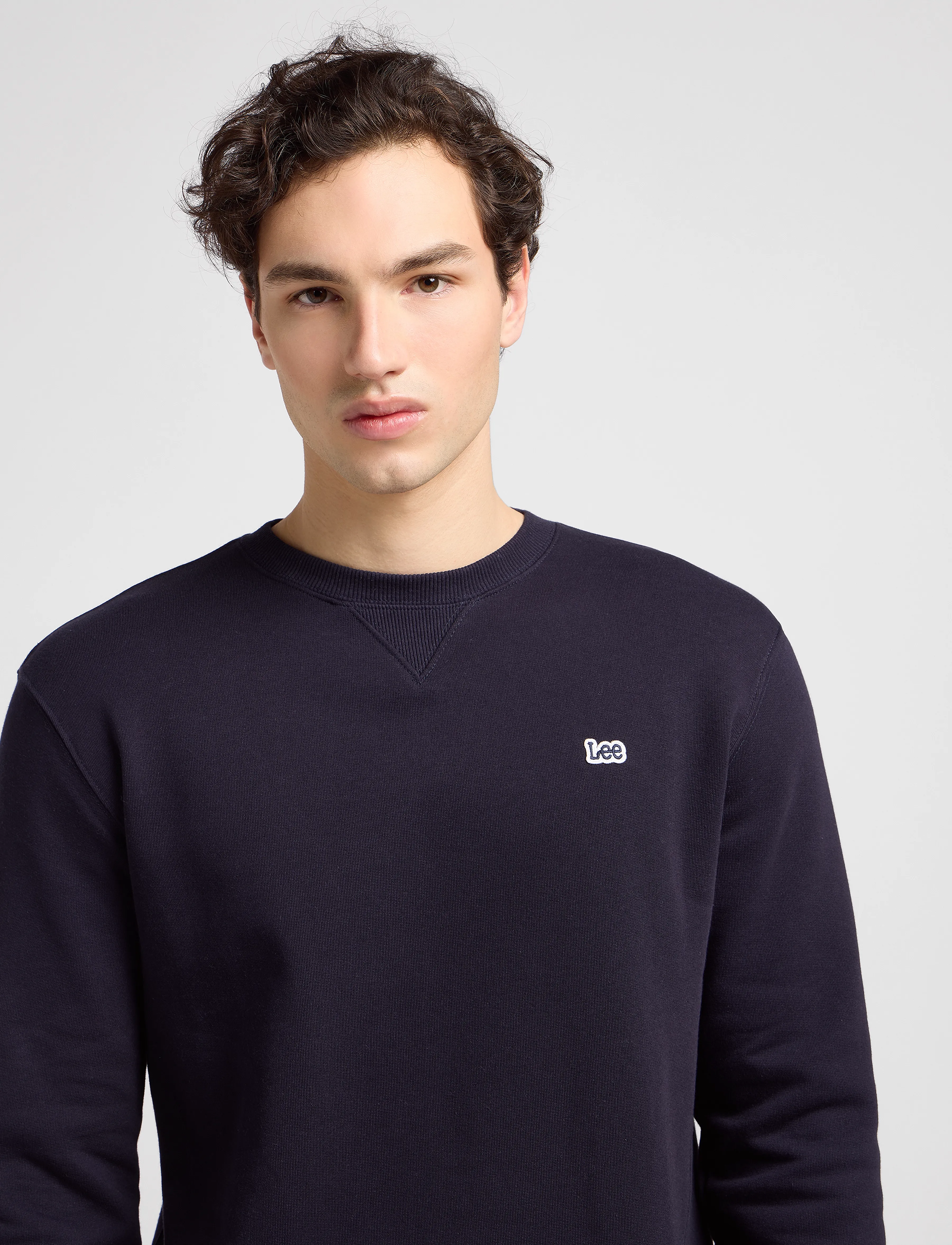 Lee Jeans Plain Crew Sws sweatshirts herr – bild 5