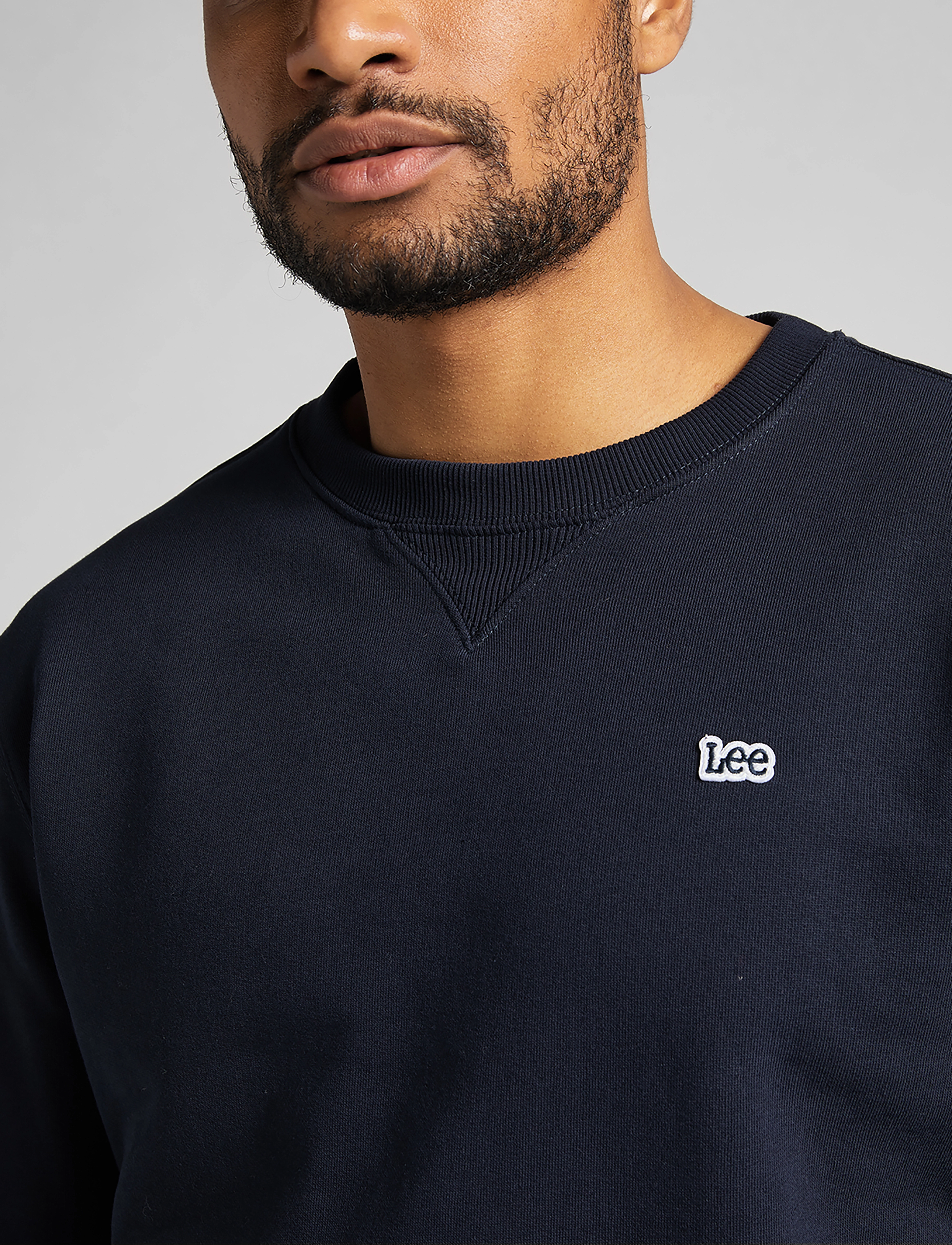Lee Jeans Plain Crew Sws sweatshirts herr – bild 7