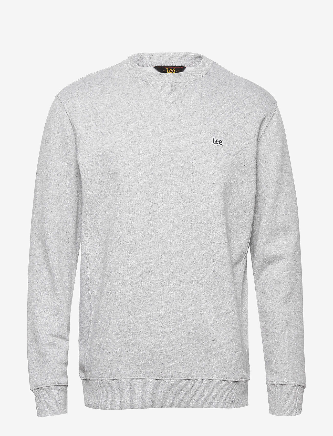 Lee Jeans - PLAIN CREW SWS - sweatshirts - grey mele - 0