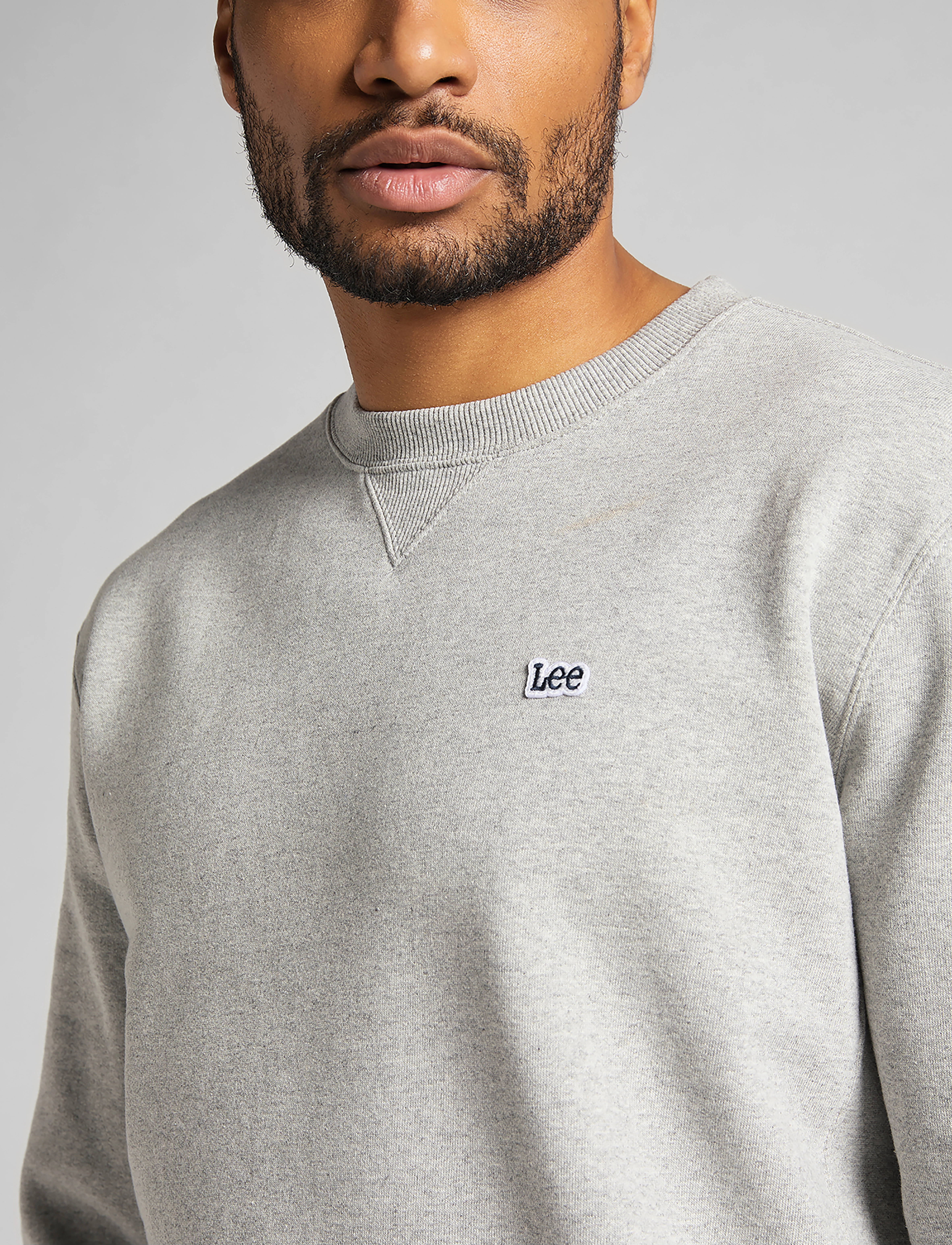 Lee Jeans Plain Crew Sws sweatshirts herr – bild 7