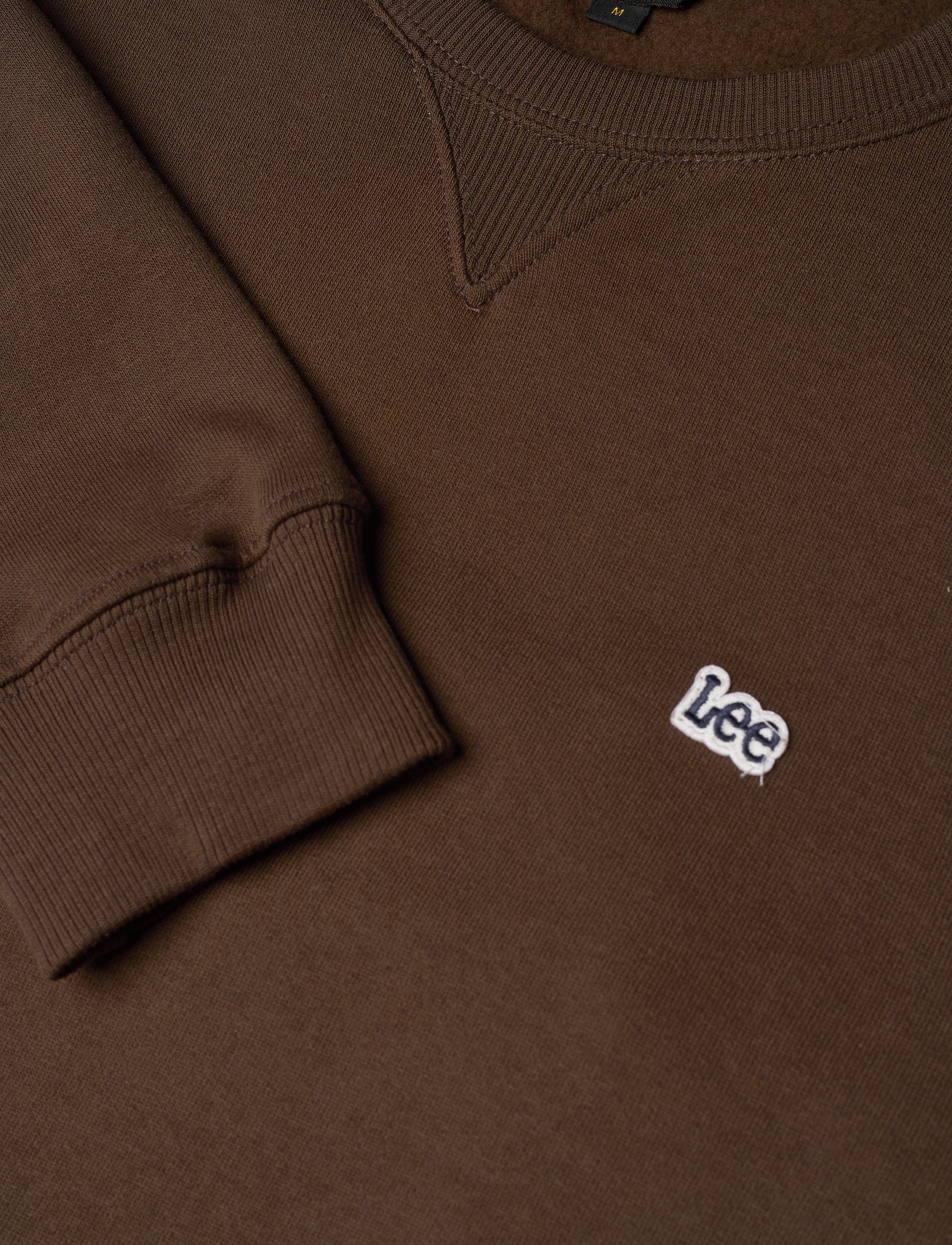 Lee Jeans - PLAIN CREW SWS - turkish coffee - 2