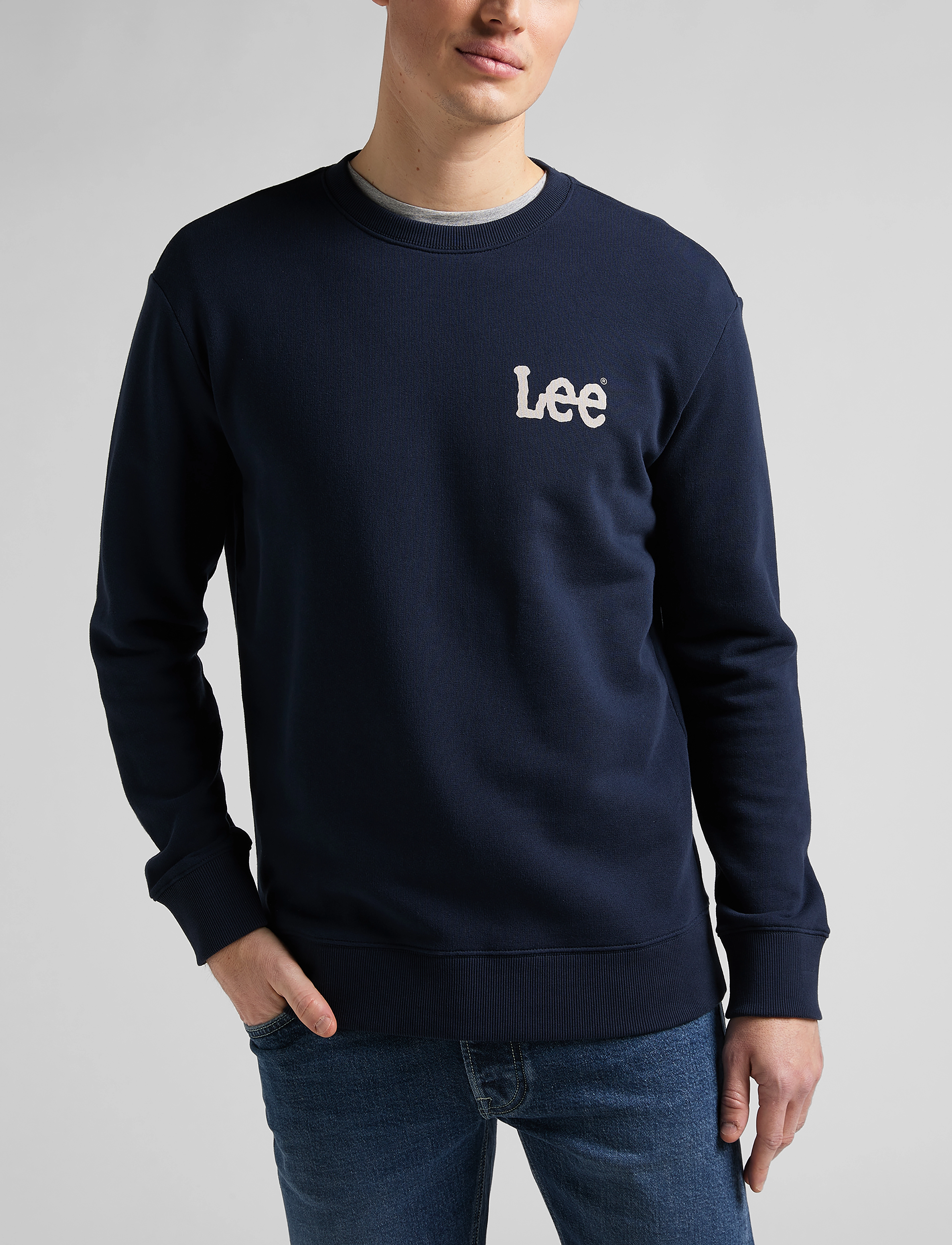 Lee Jeans - WOBBLY LEE SWS - navy - 2