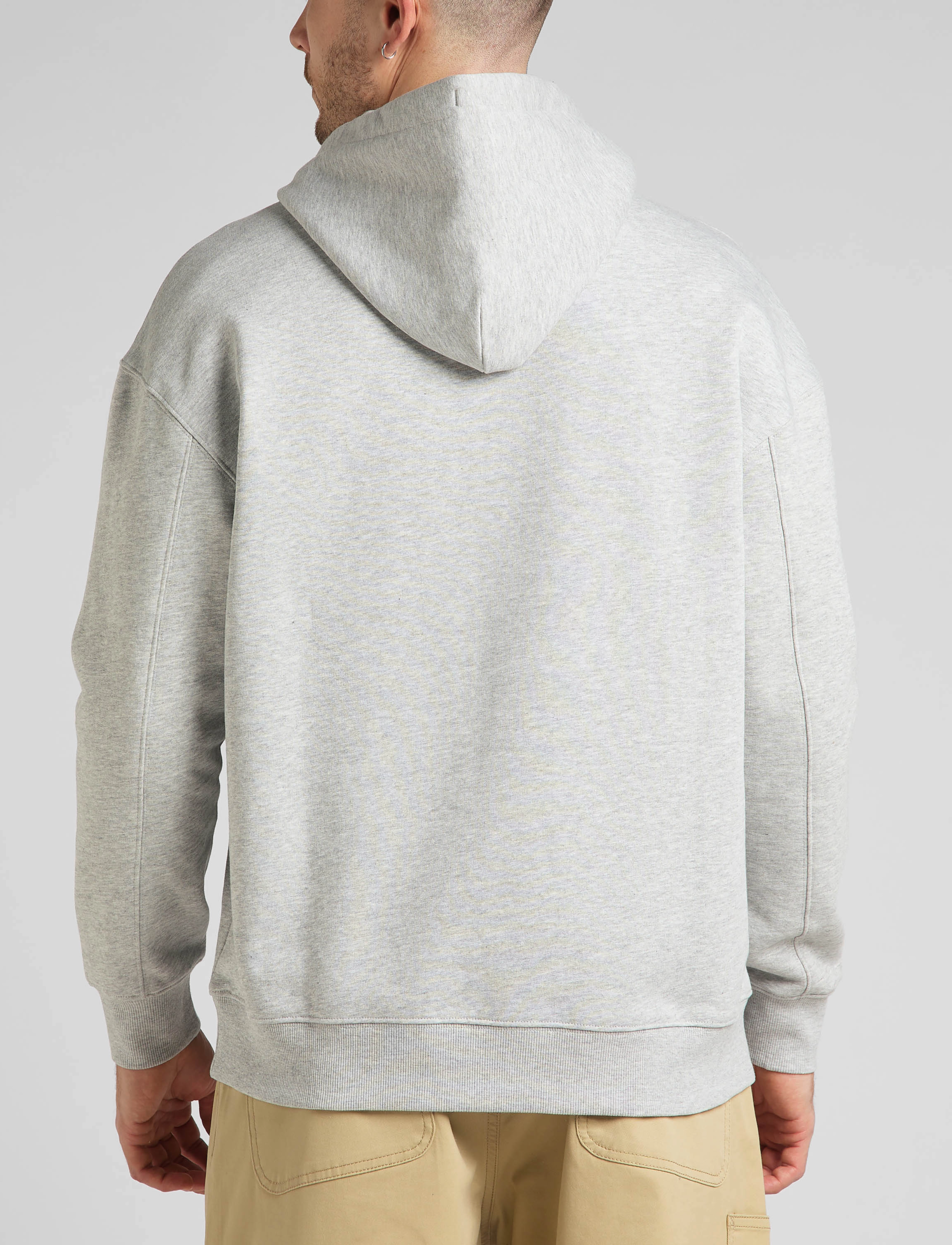 Lee Jeans - HOODIE SEASONAL - grey mele - 3