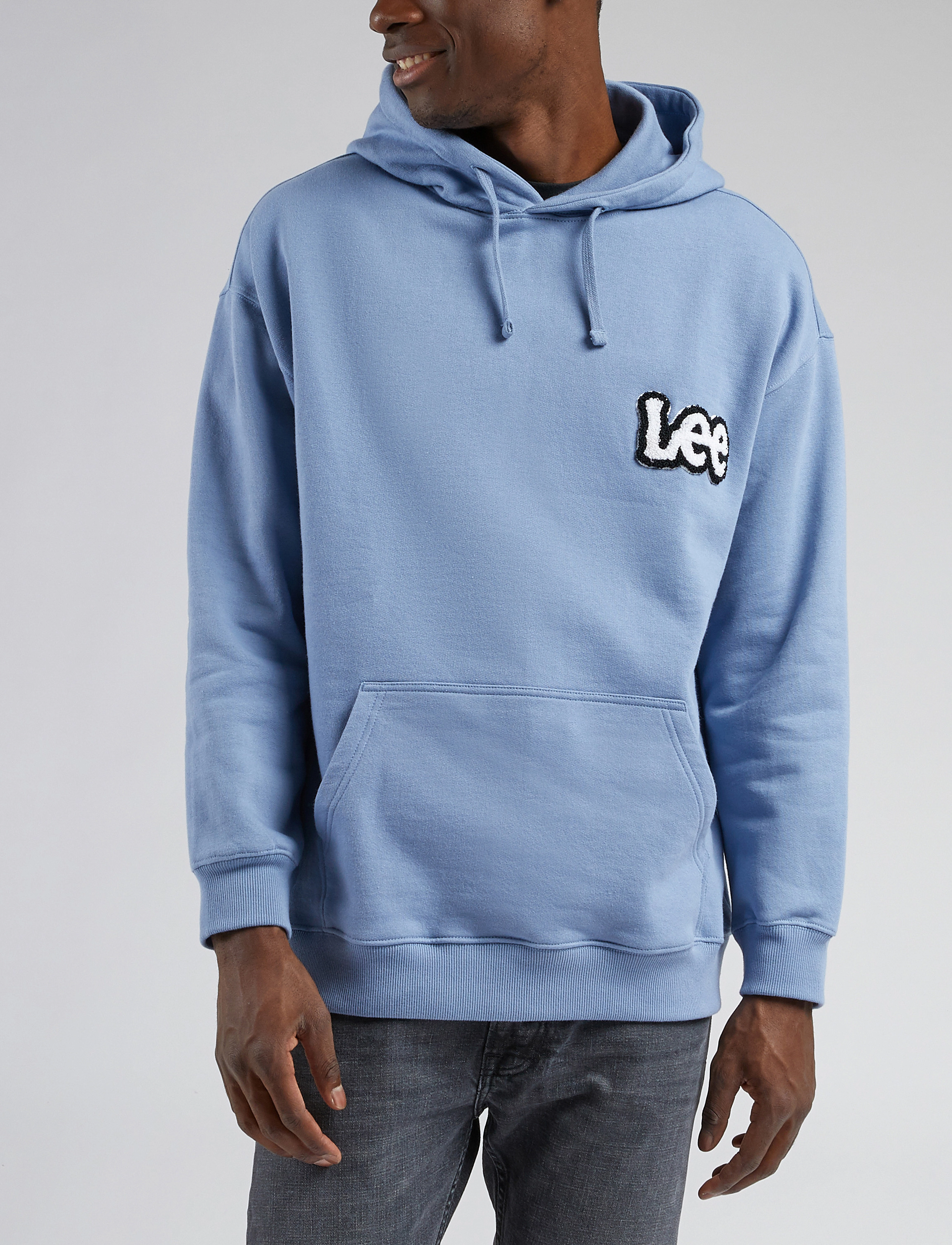 Lee Jeans - LOOSE HOODIE - dreamy blue - 2