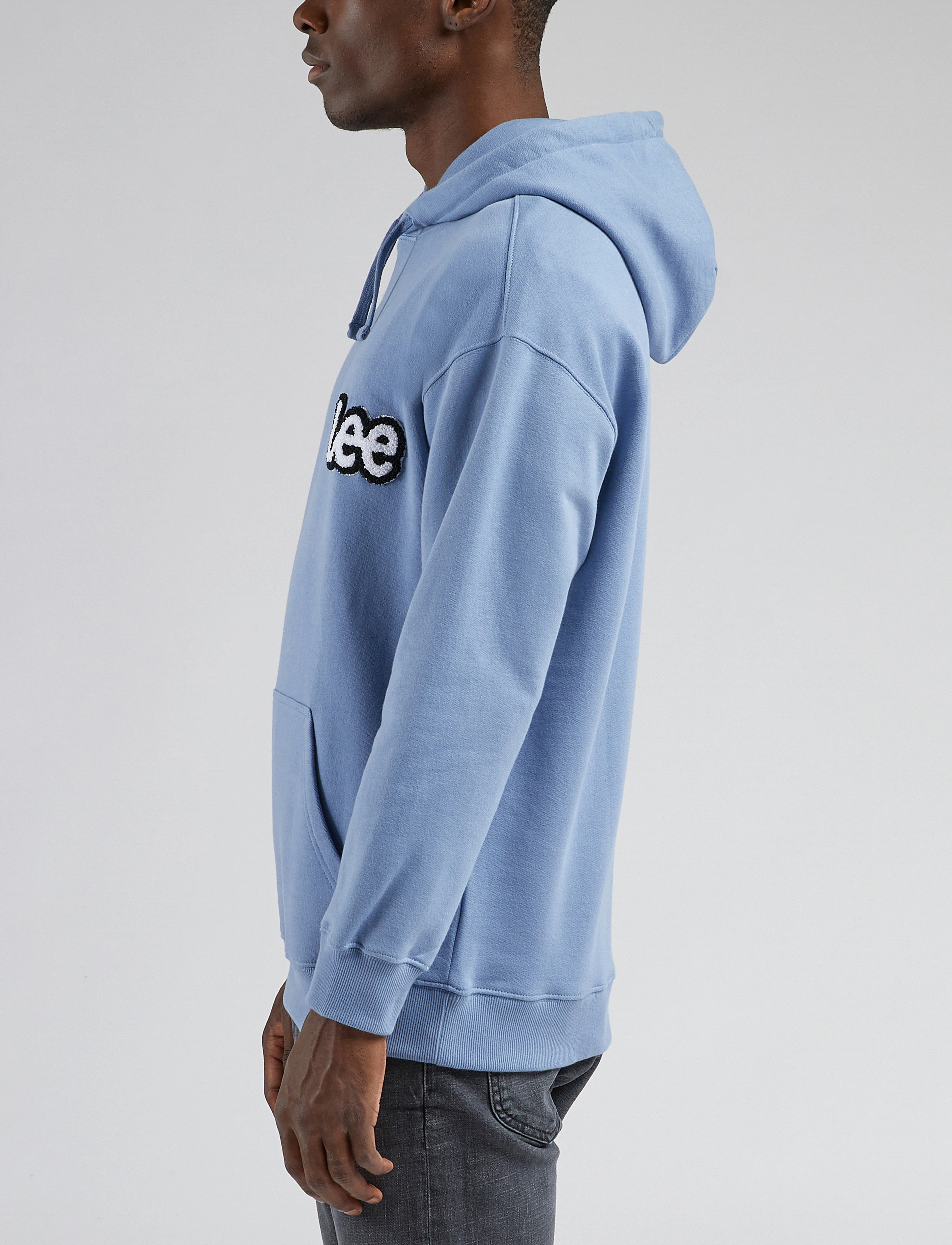 Lee Jeans - LOOSE HOODIE - dreamy blue - 5