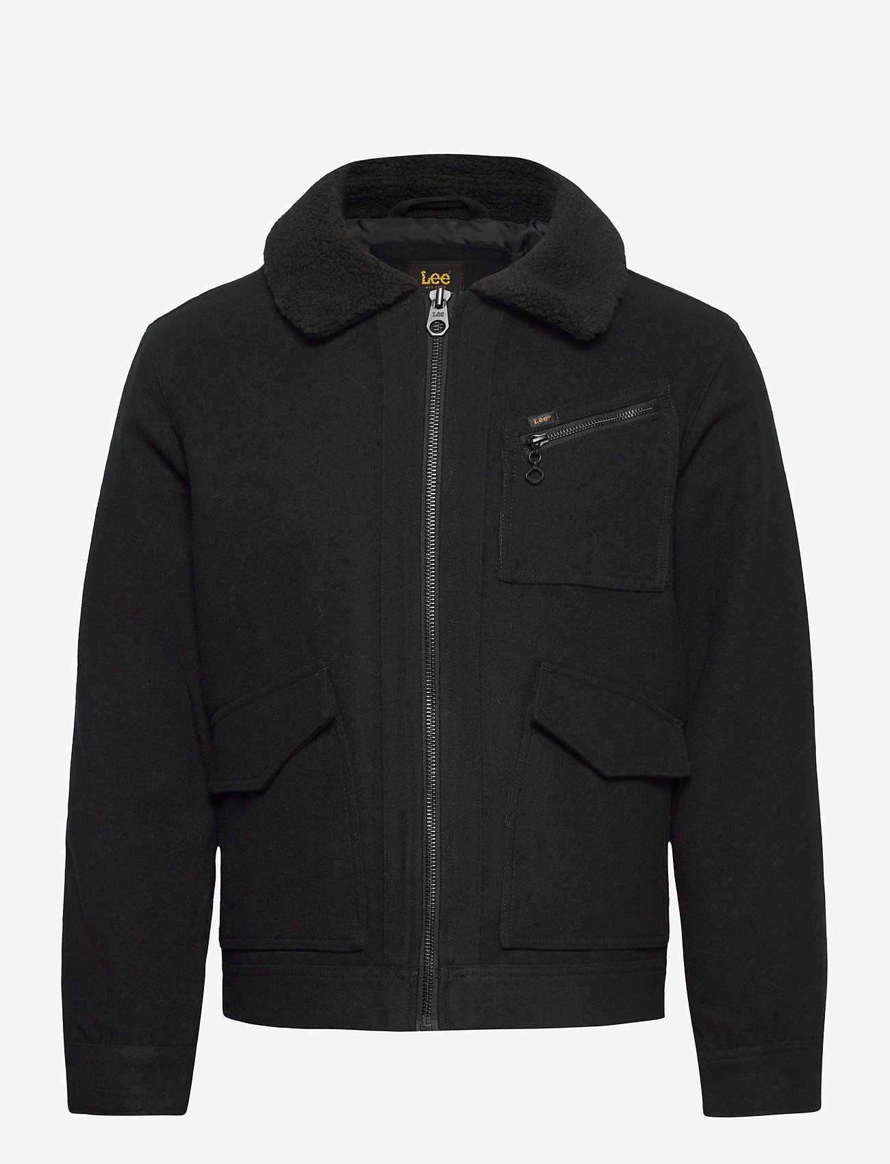 Lee Jeans - 191J WOOL JACKET - black - 1