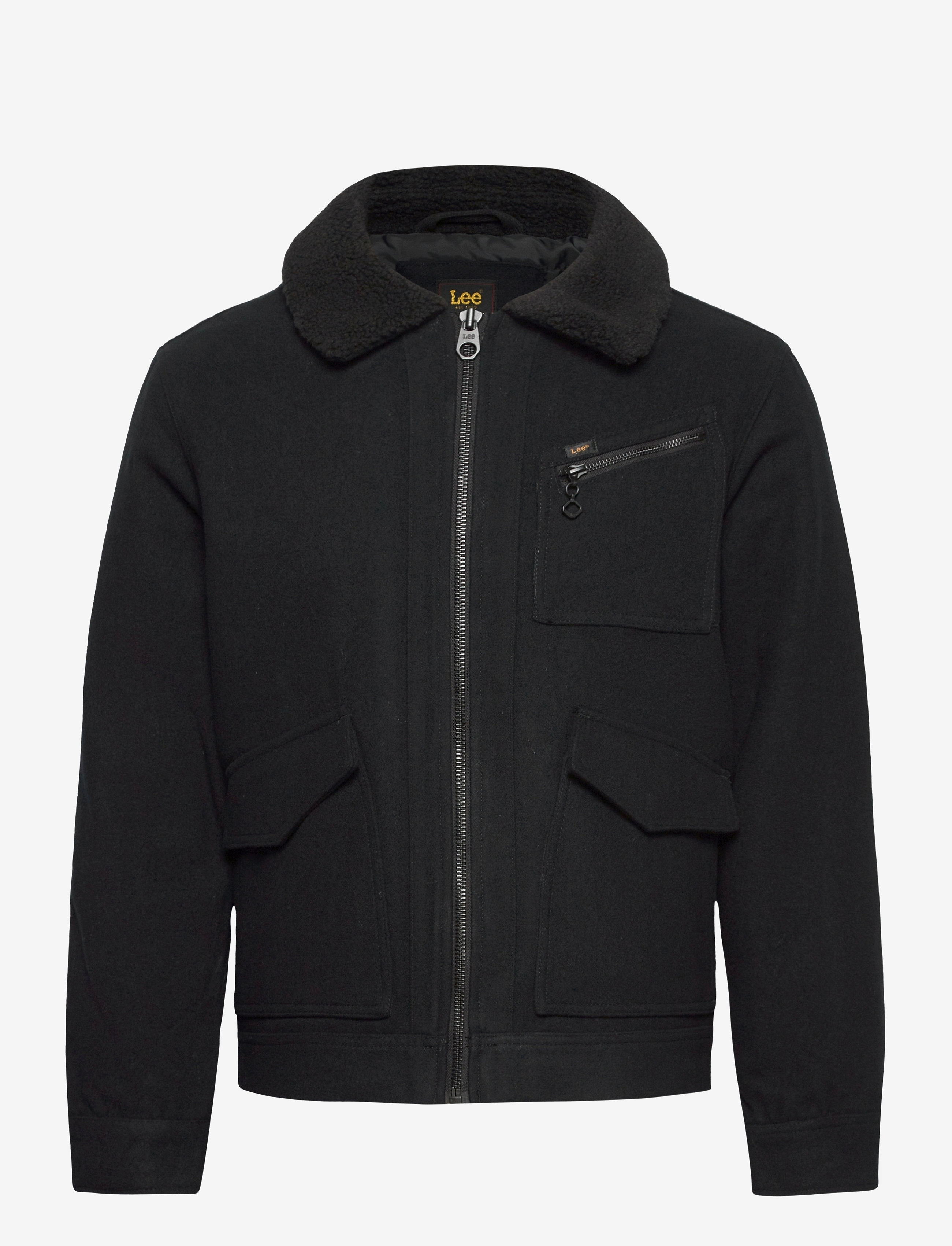 Lee Jeans - 191J WOOL JACKET - black - 1